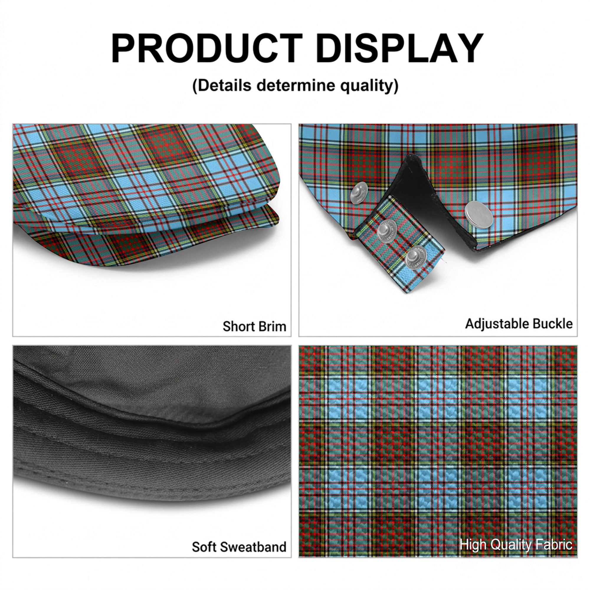 Anderson Ancient Tartan Flat Caps