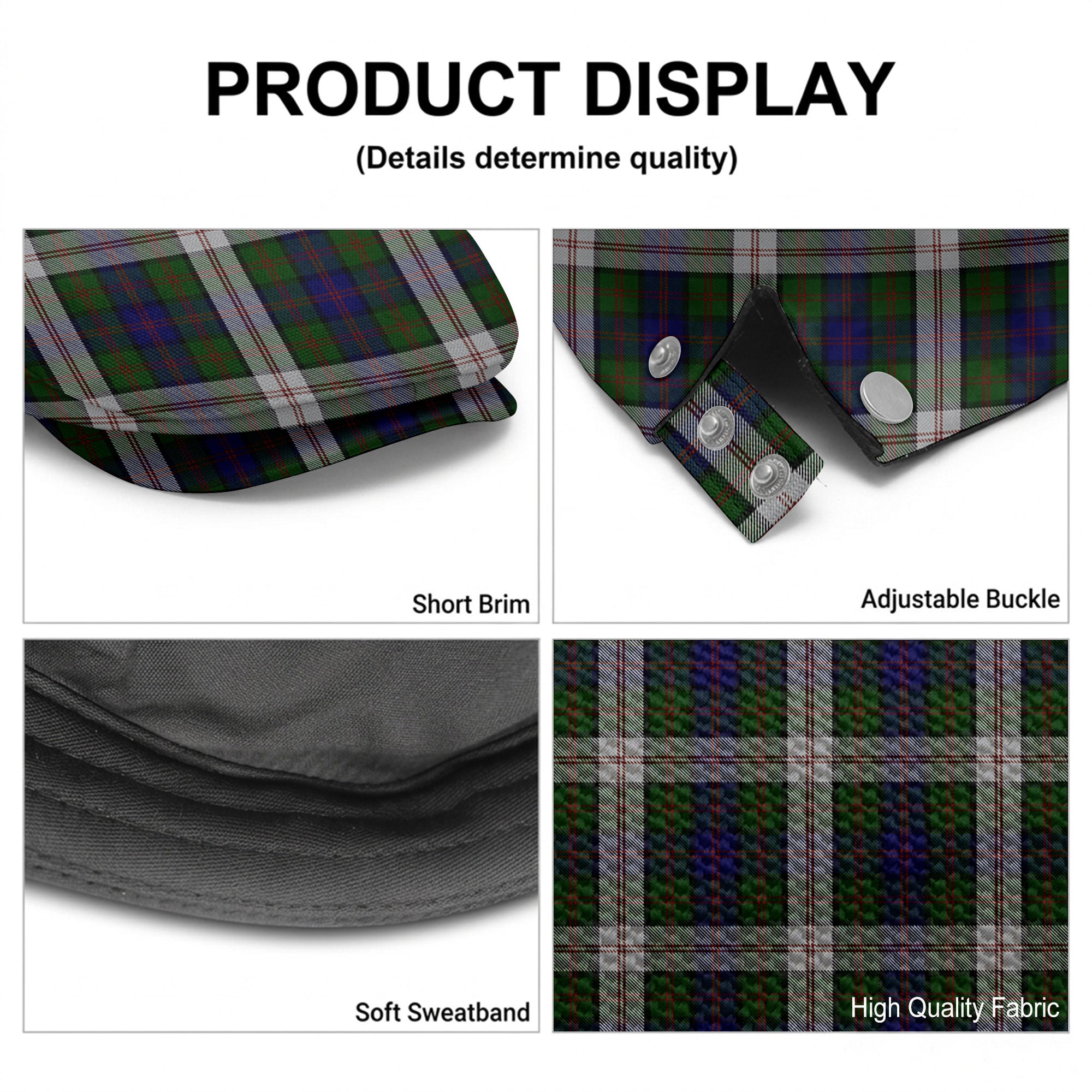 Blair Dress Tartan Flat Caps