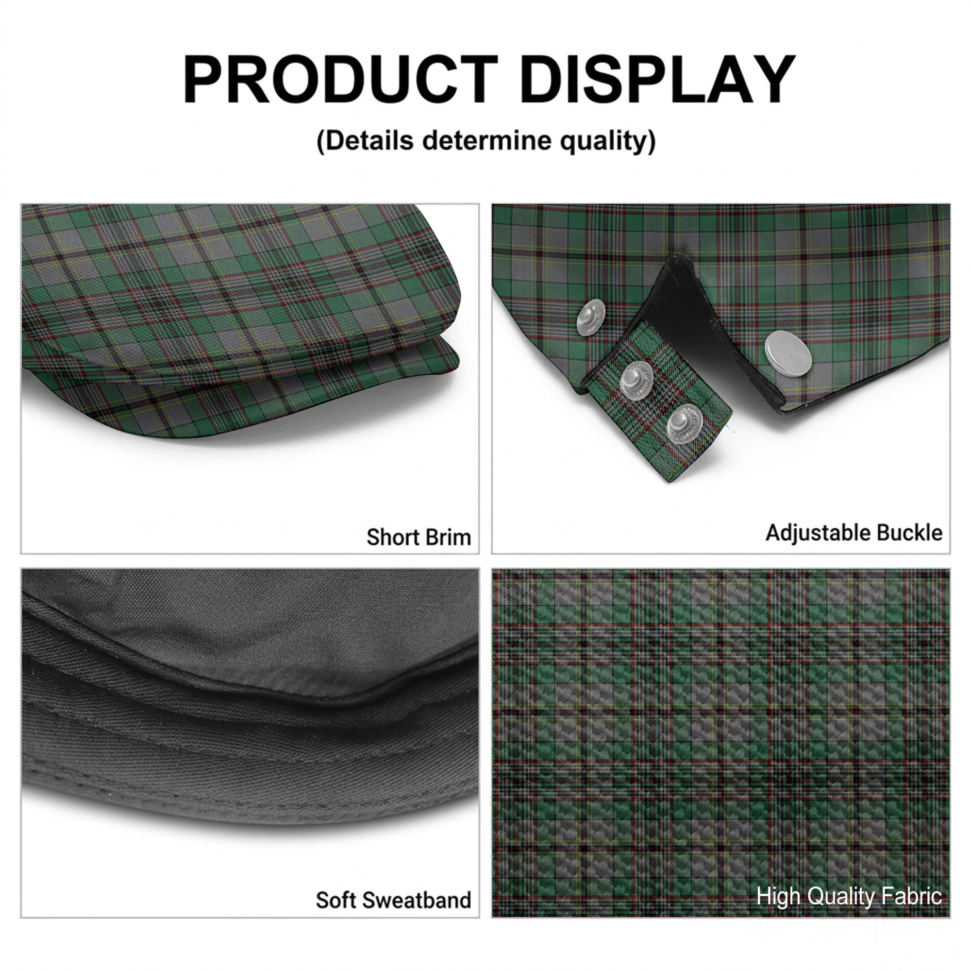 Craig Tartan Flat Caps