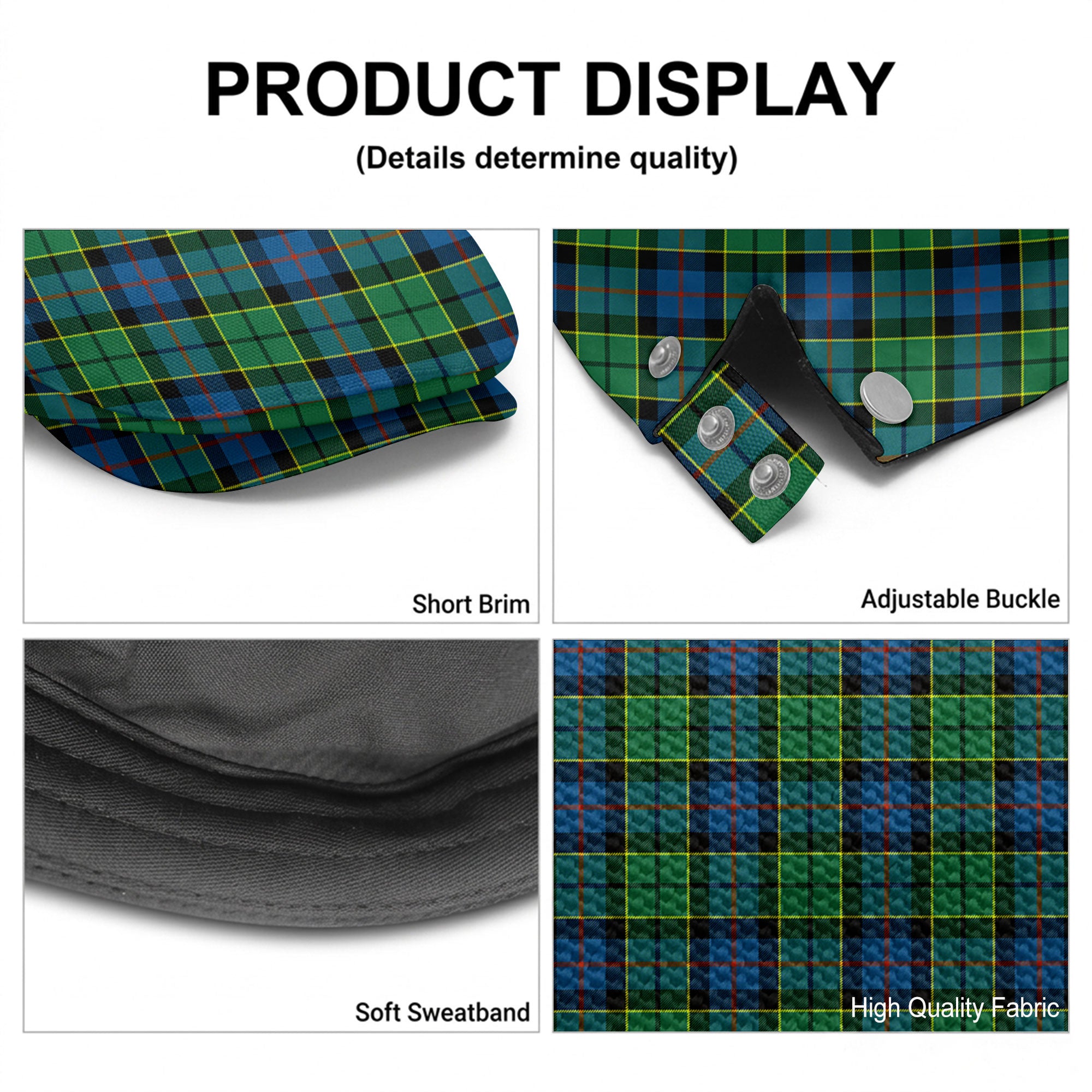 Forsyth Ancient Tartan Flat Caps