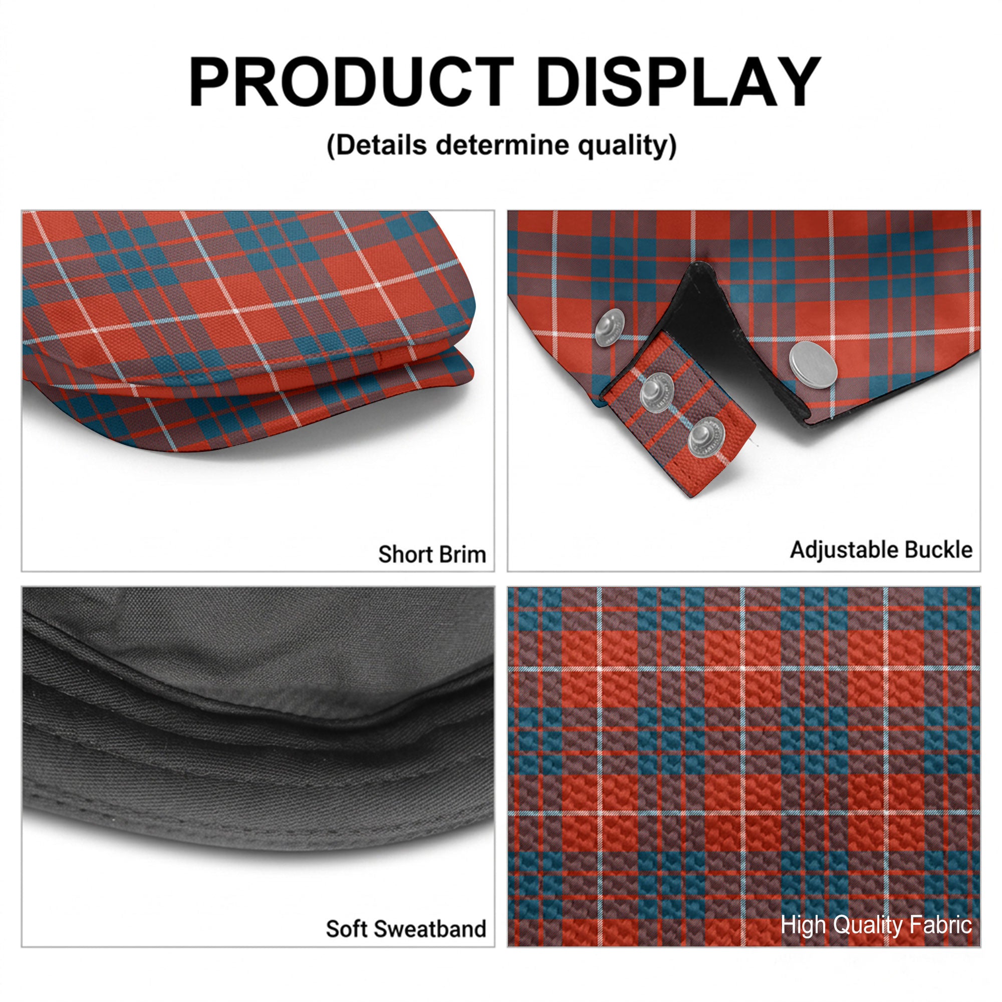 Hamilton Ancient Tartan Flat Caps