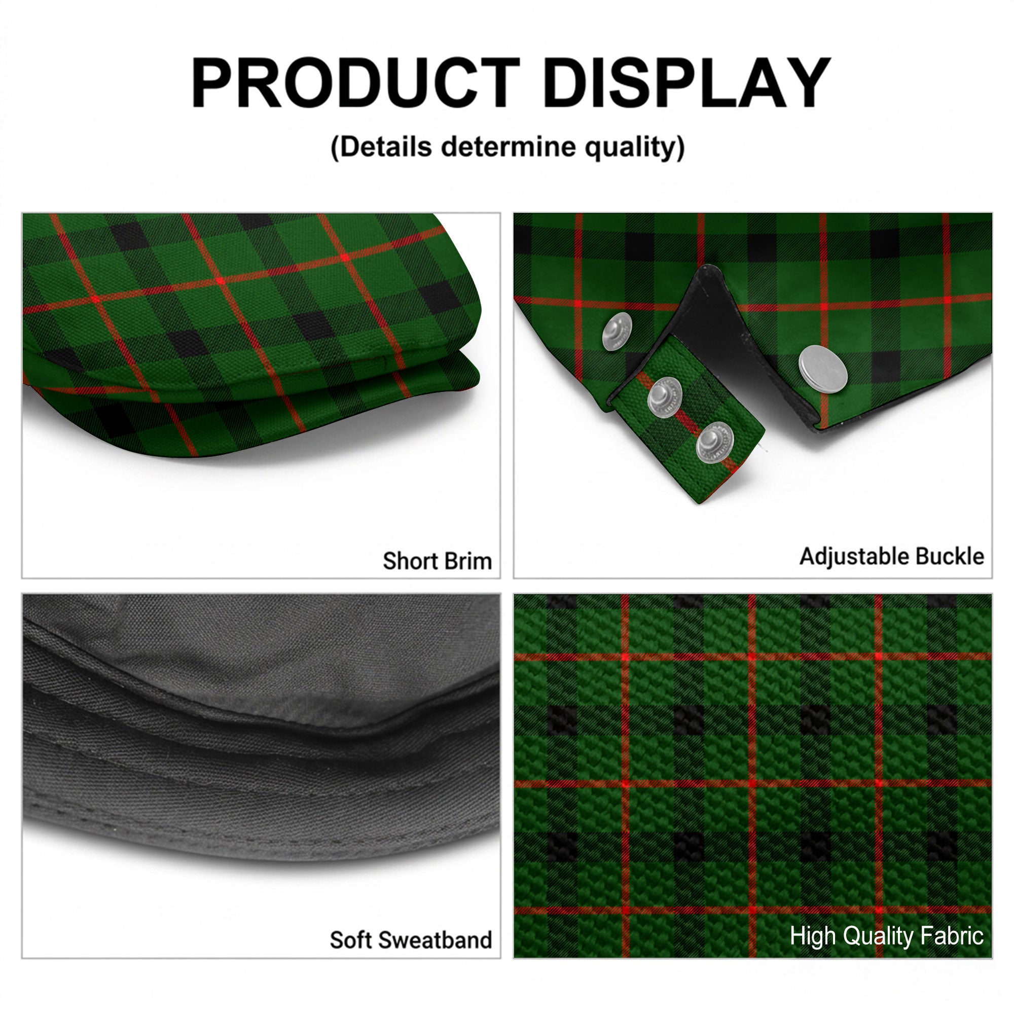 Kincaid Tartan Flat Caps