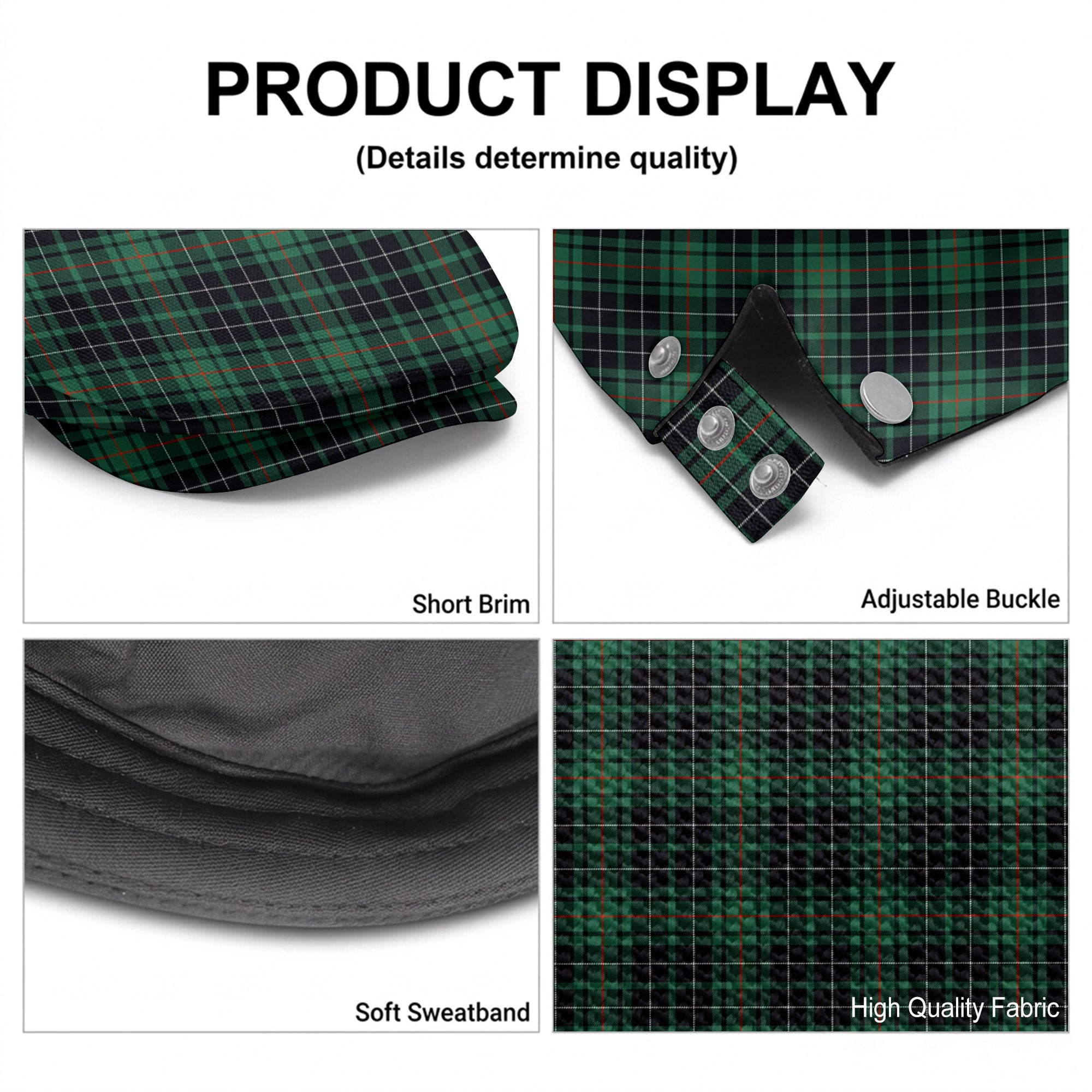 MacAuley Hunting Ancient Tartan Flat Caps
