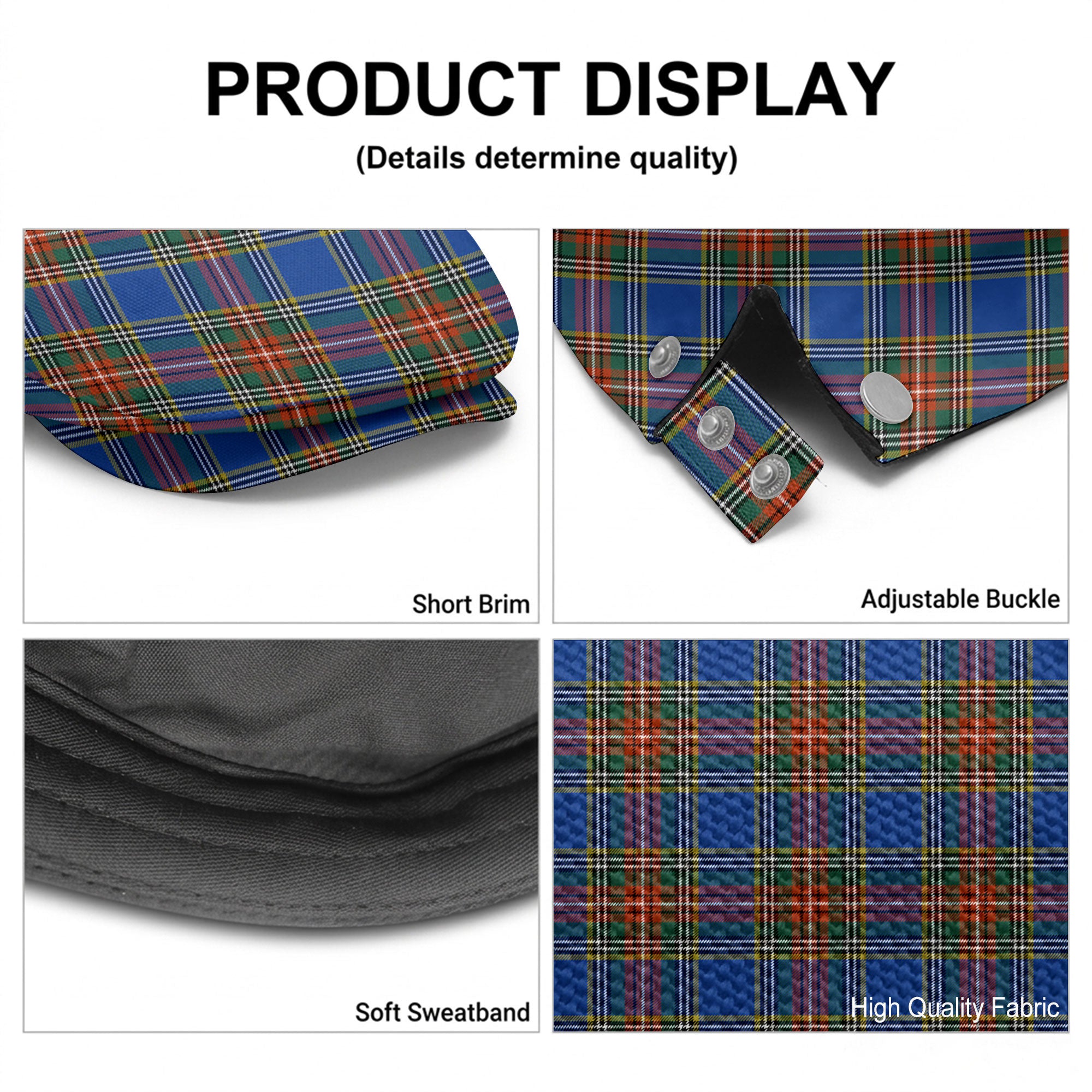 MacBeth Ancient Tartan Flat Caps