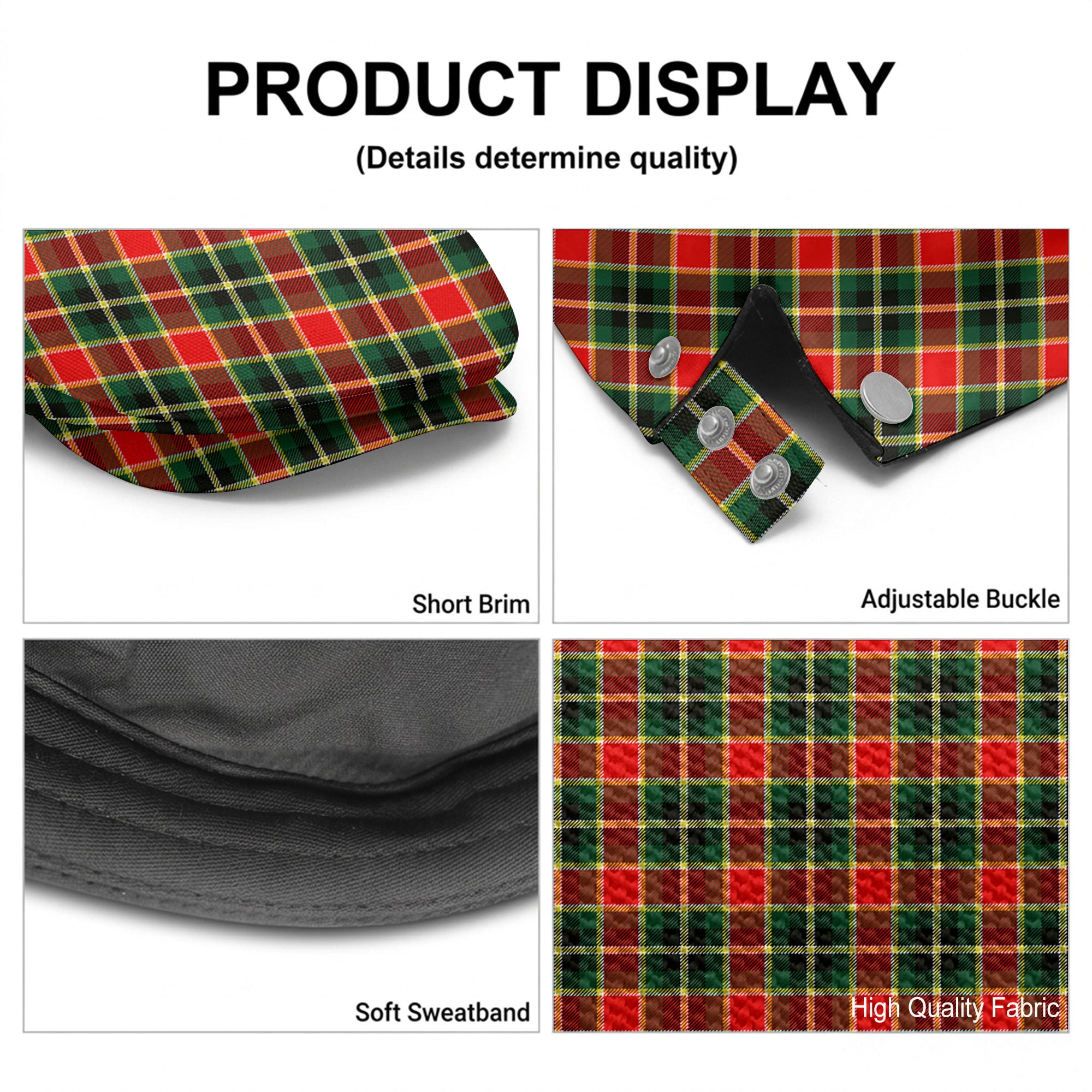 MacLachlan Hunting Modern Tartan Flat Caps
