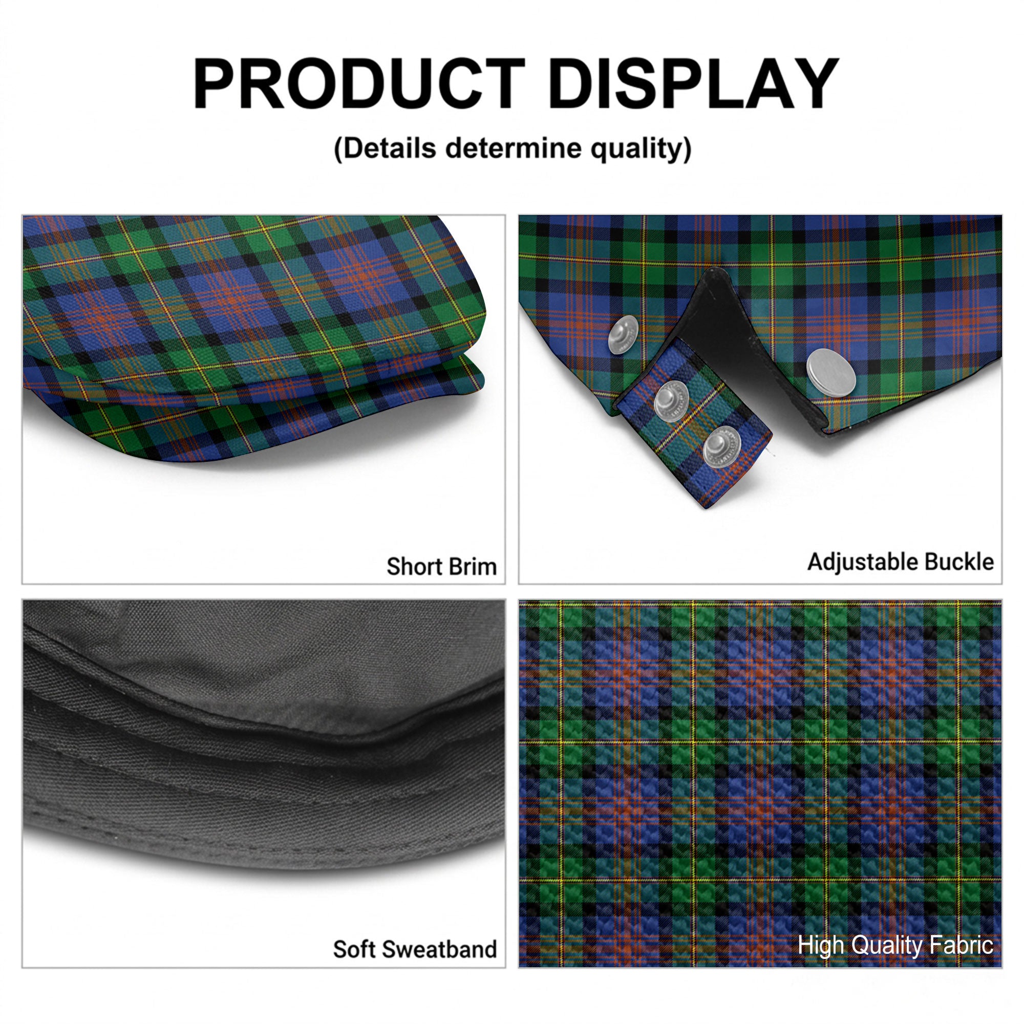 MacLennan Ancient Tartan Flat Caps