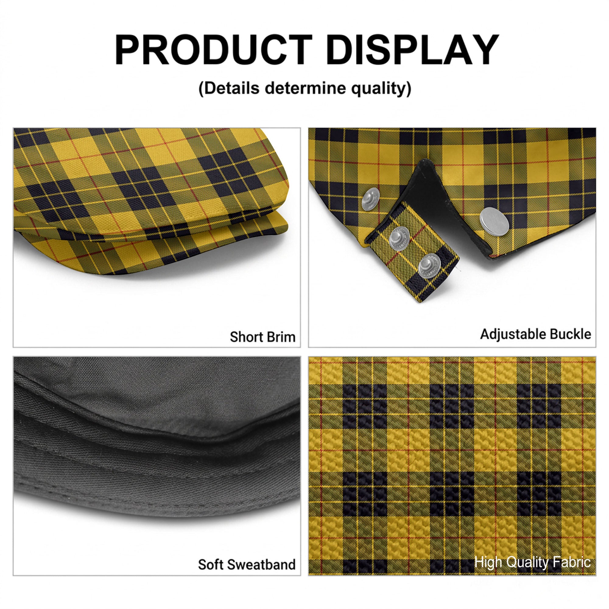 MacLeod of Lewis Ancient Tartan Flat Caps
