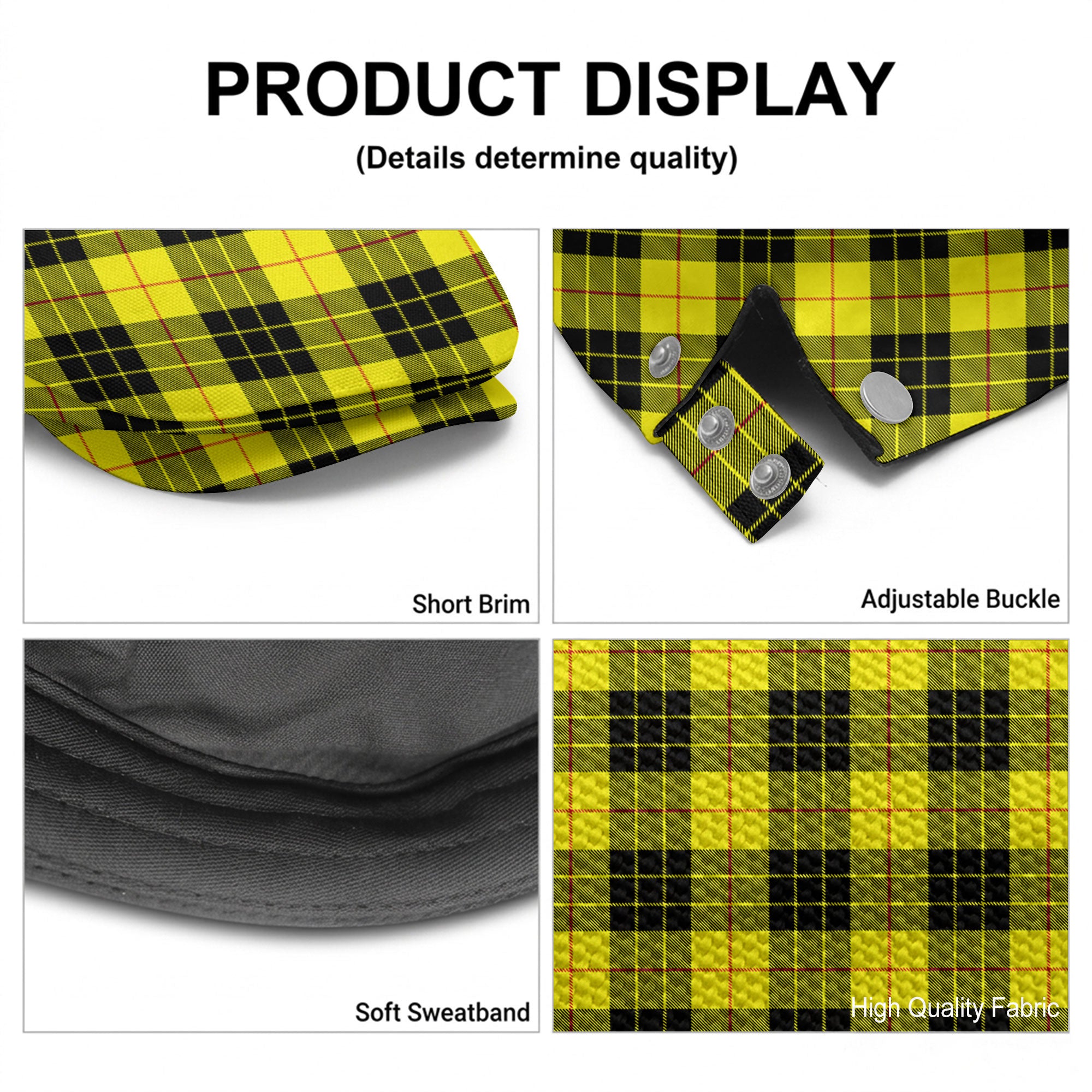 MacLeod of Lewis Modern Tartan Flat Caps