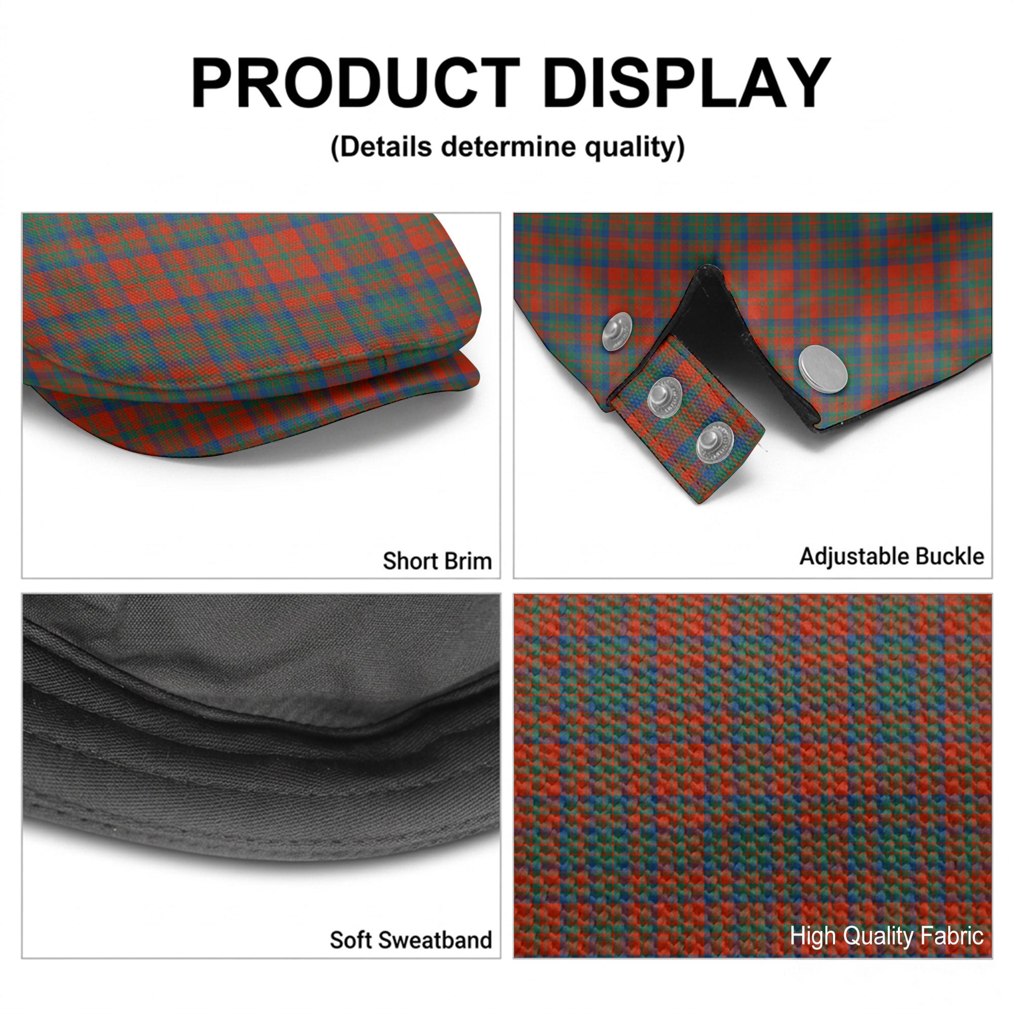 Matheson Ancient Tartan Flat Caps