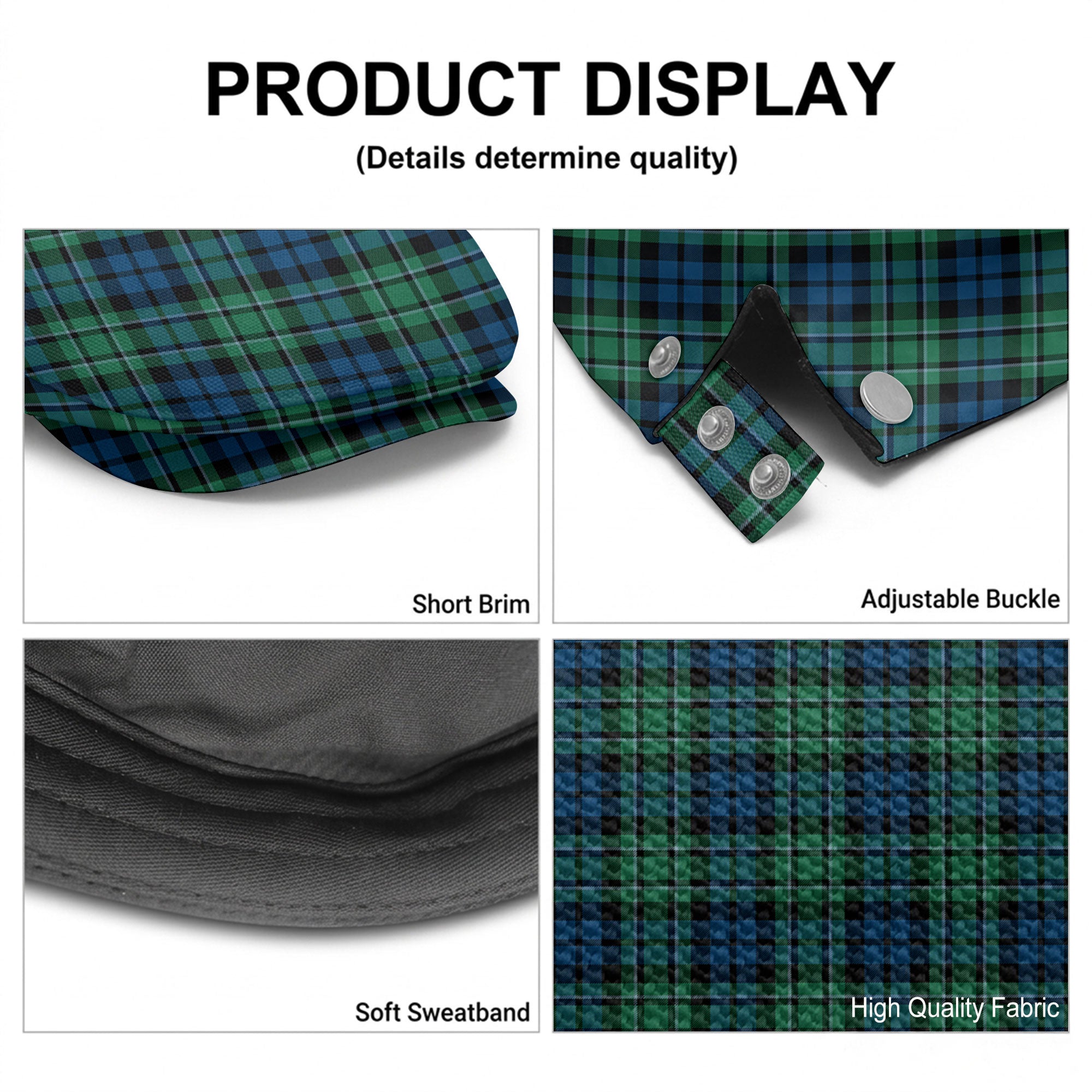 McCallum Ancient Tartan Flat Caps