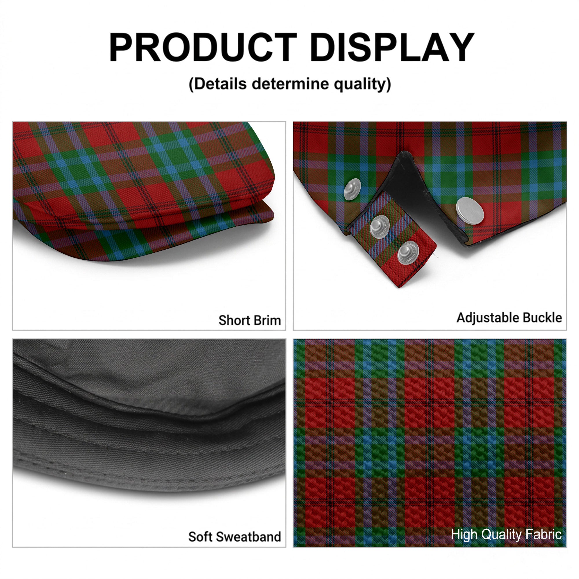 McCook Tartan Flat Caps