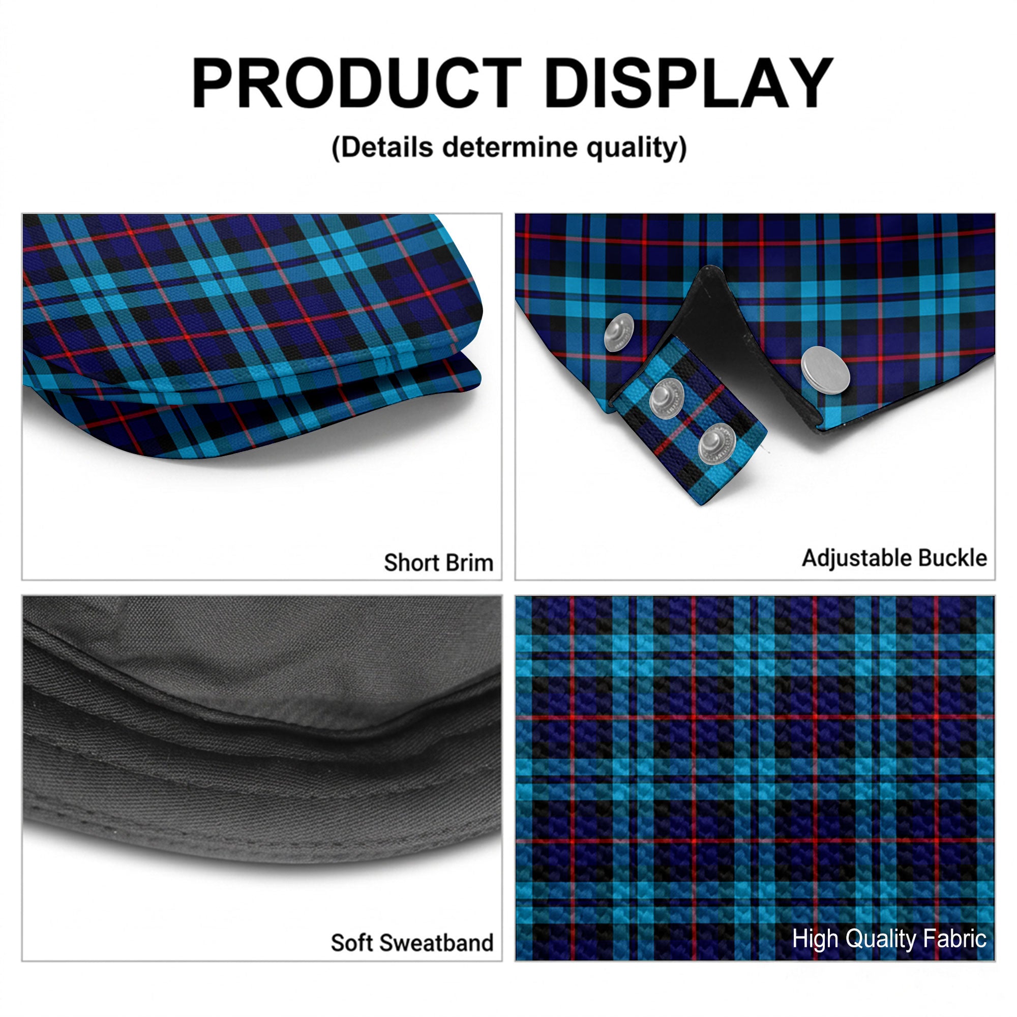 McCorquodale Tartan Flat Caps