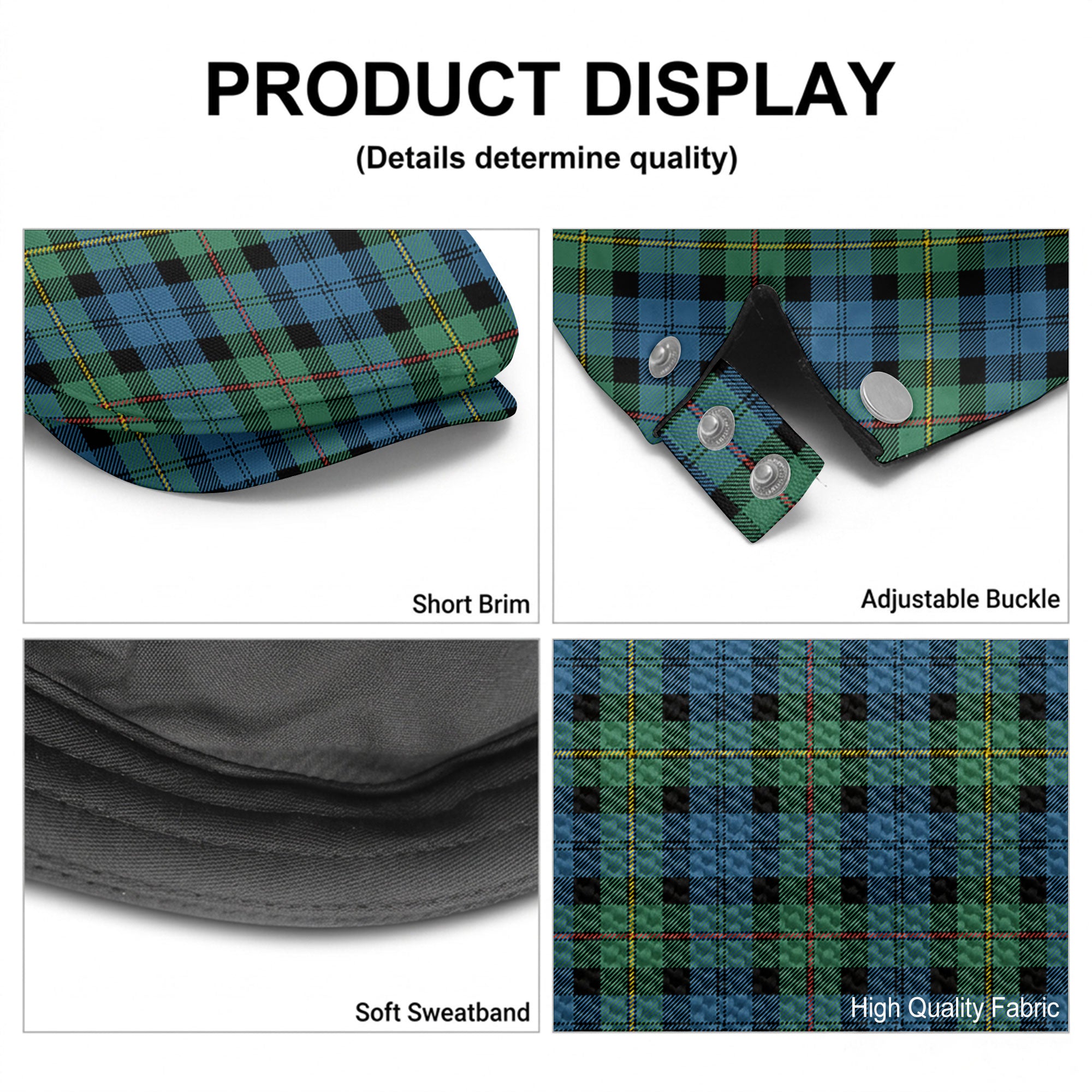 McEwan Ancient Tartan Flat Caps