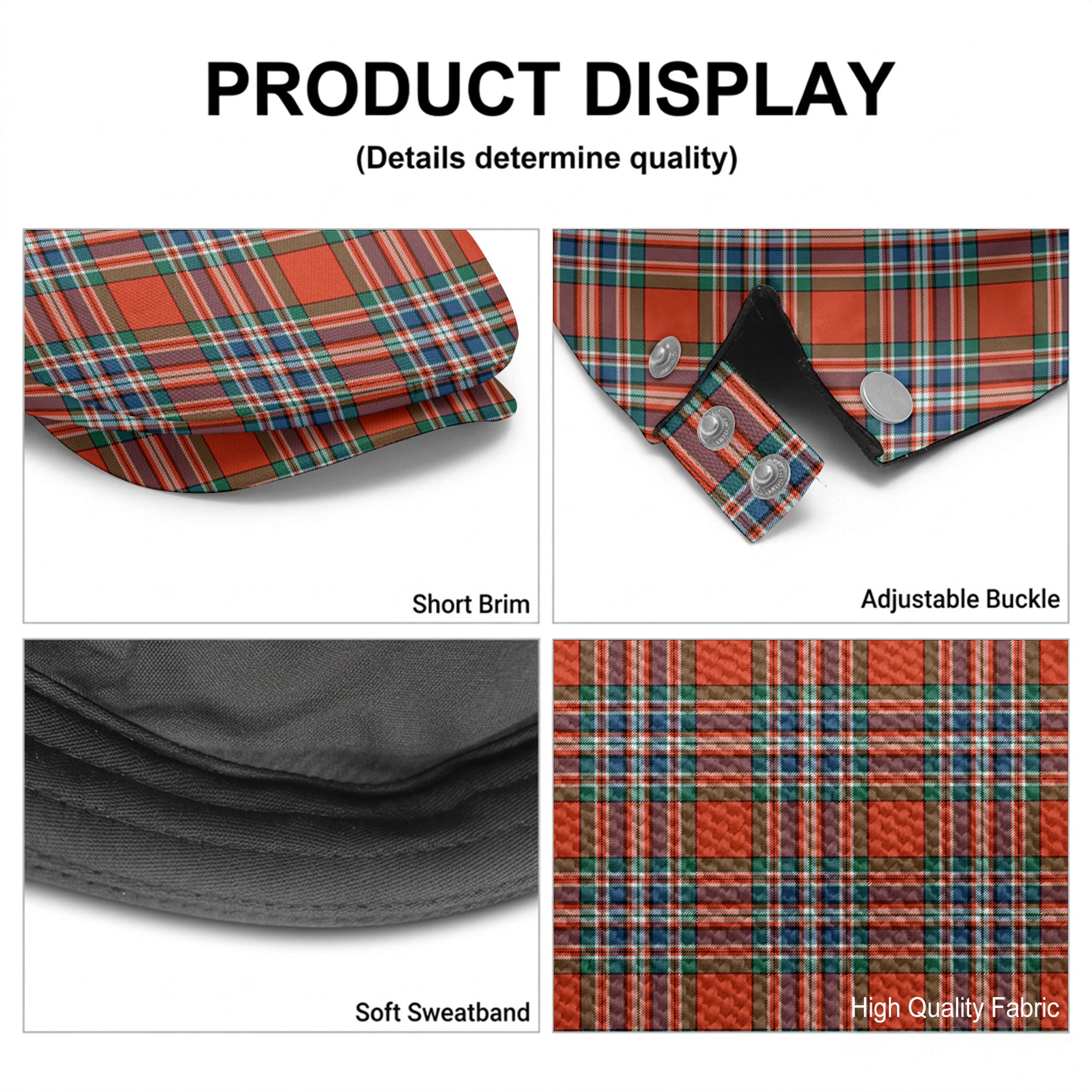 McFarlane Ancient Tartan Flat Caps