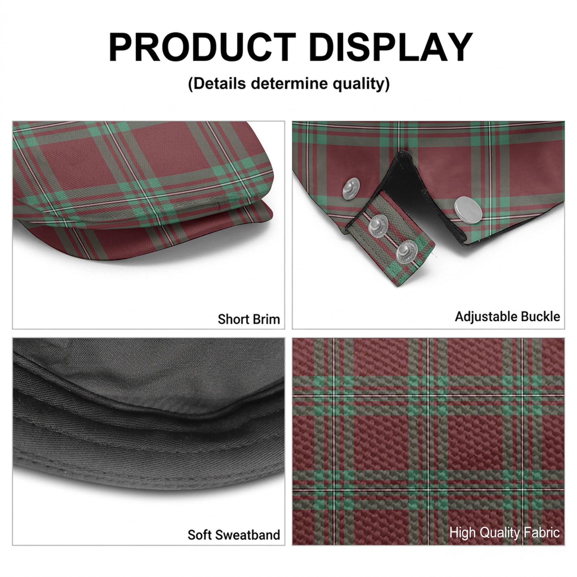 McGregor Hunting Ancient Tartan Flat Caps