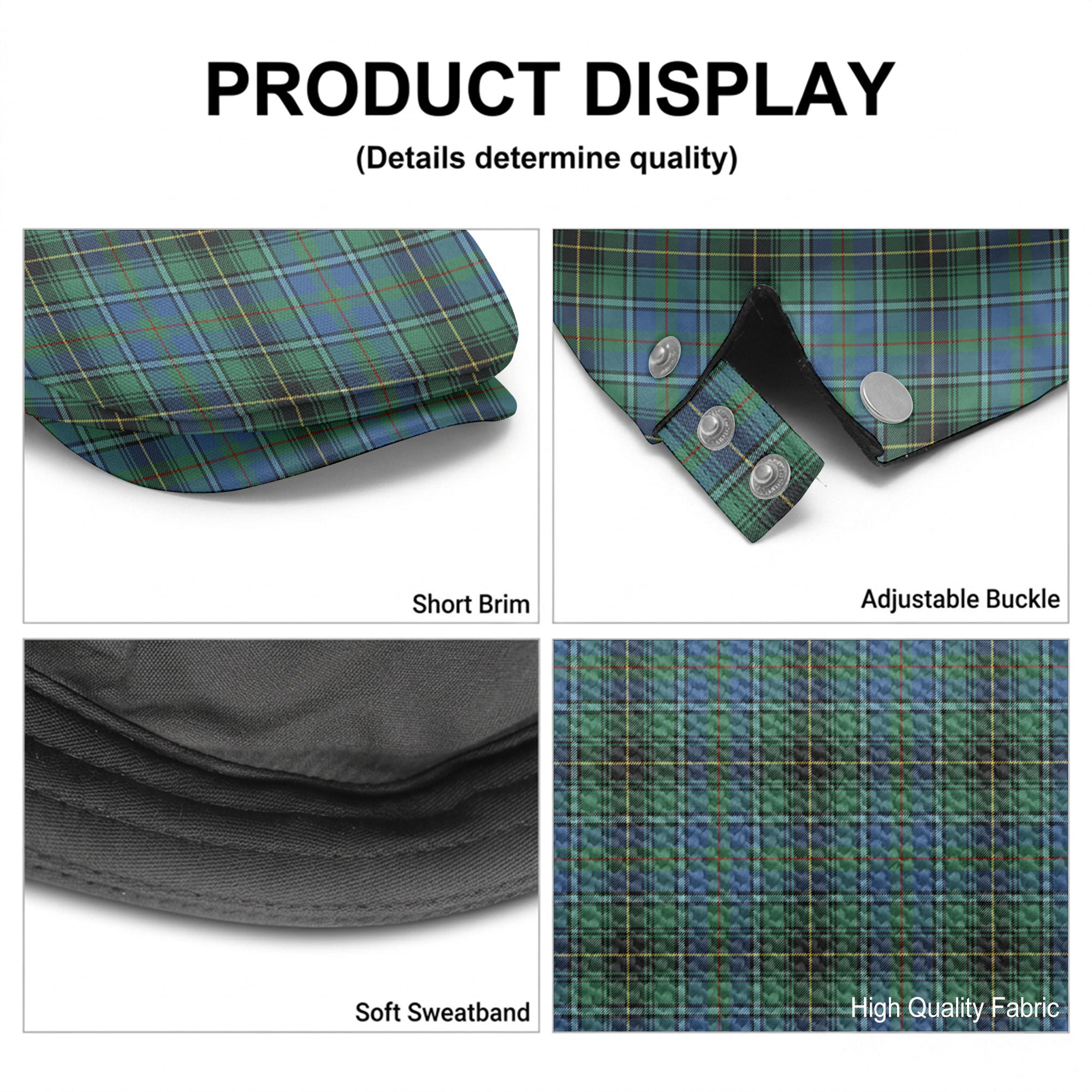 McInnes Ancient Tartan Flat Caps
