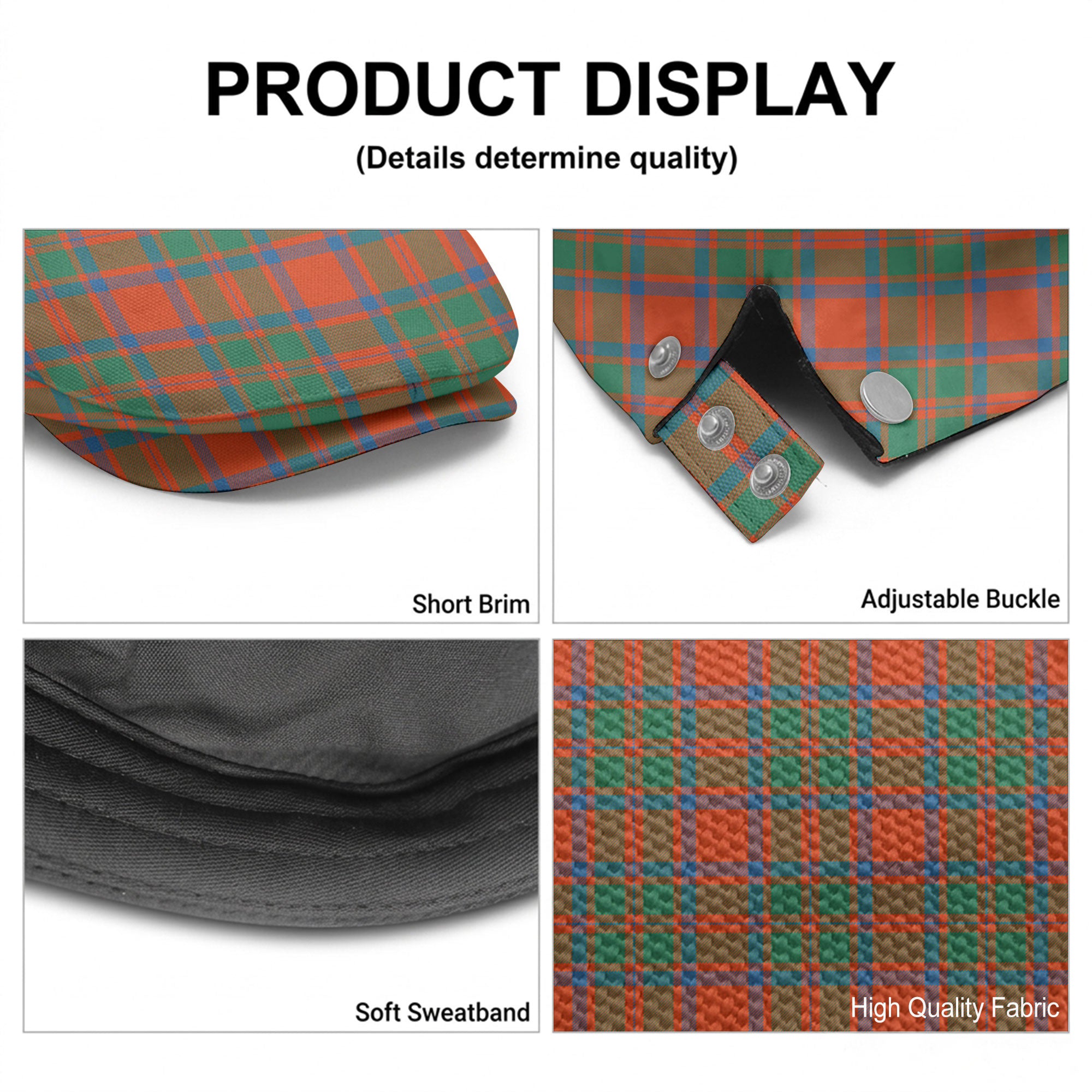 McIntosh Ancient Tartan Flat Caps