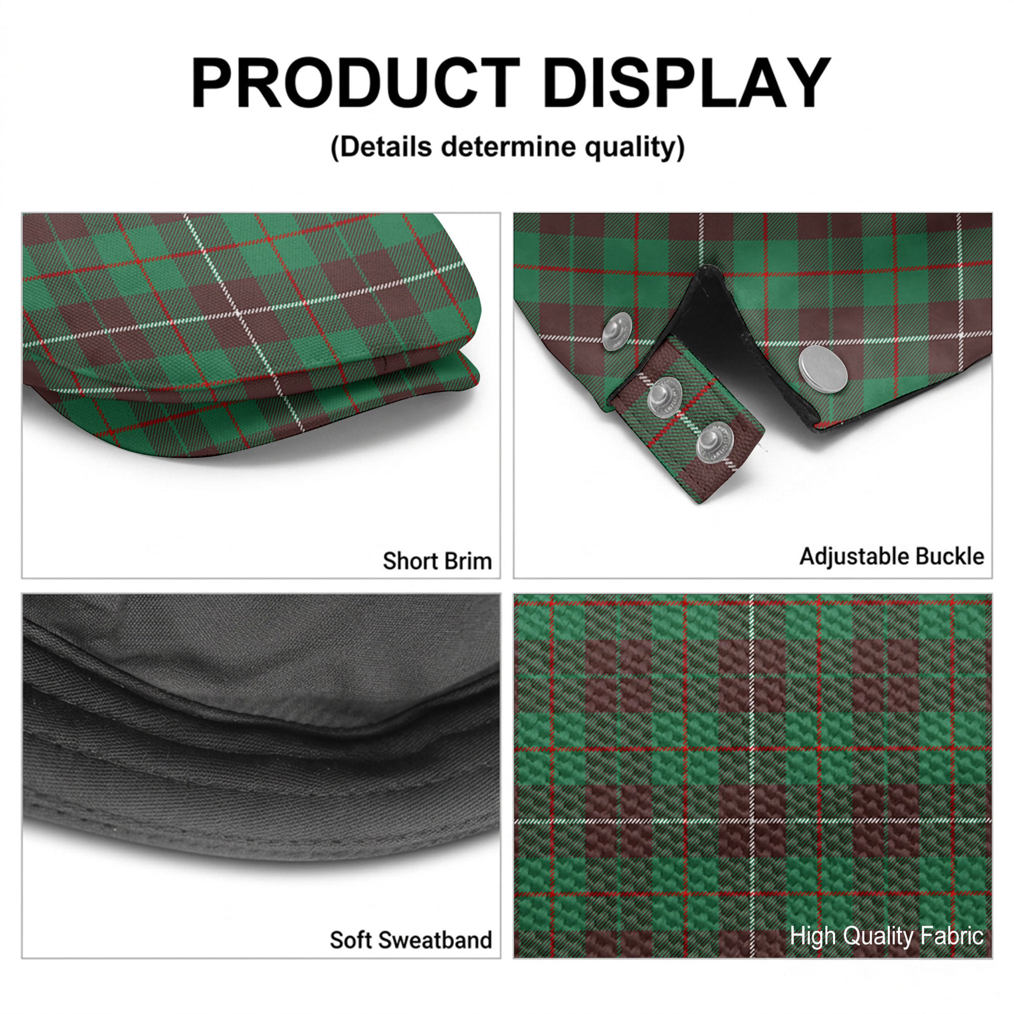 McKinnon Hunting Ancient Tartan Flat Caps