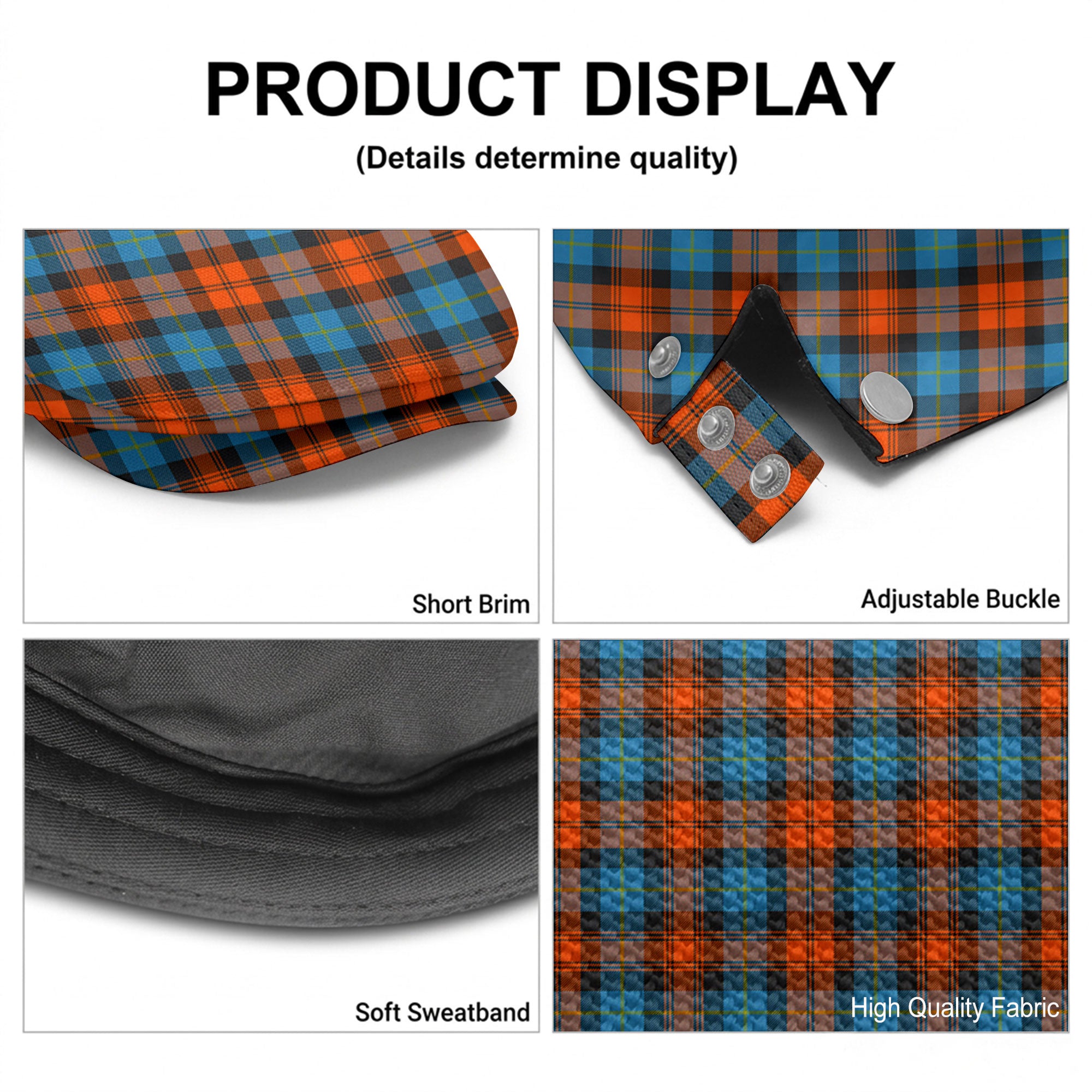 McLachlan Ancient Tartan Flat Caps