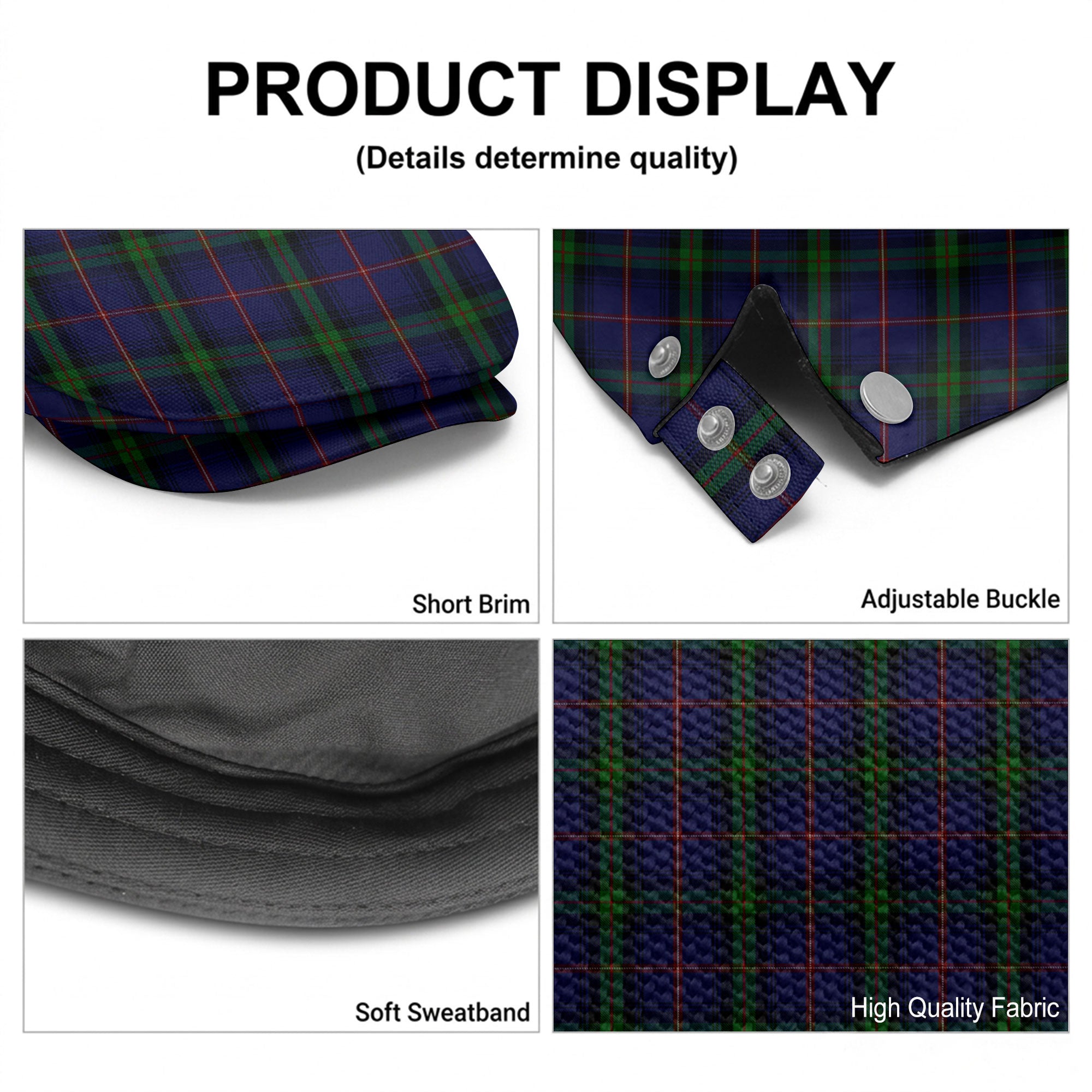 McLafferty Tartan Flat Caps