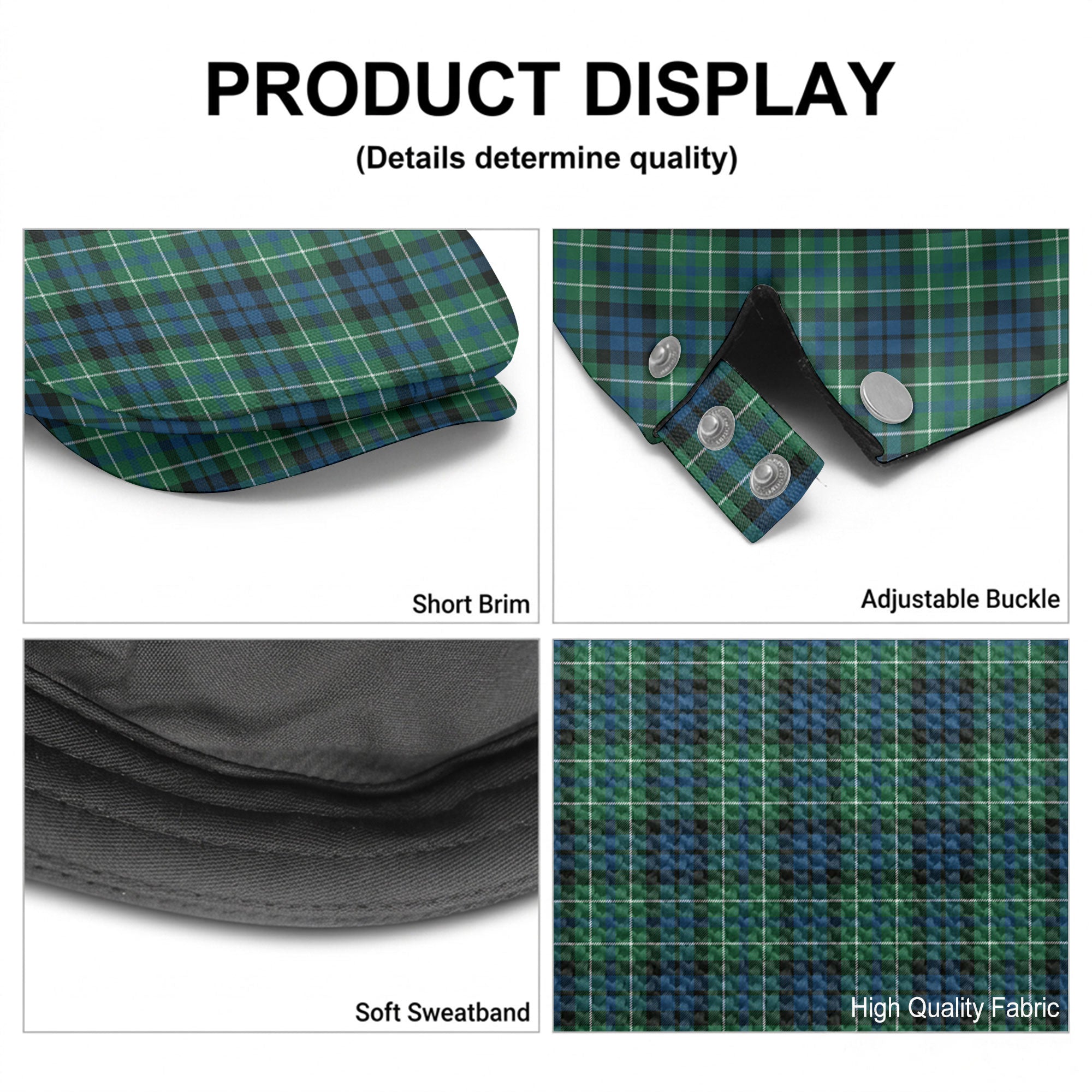 McNeil of Colonsay Ancient Tartan Flat Caps