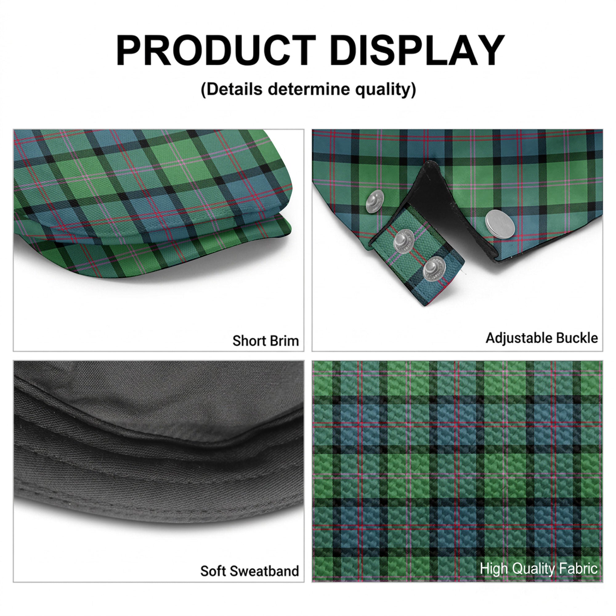 McThomas Ancient Tartan Flat Caps