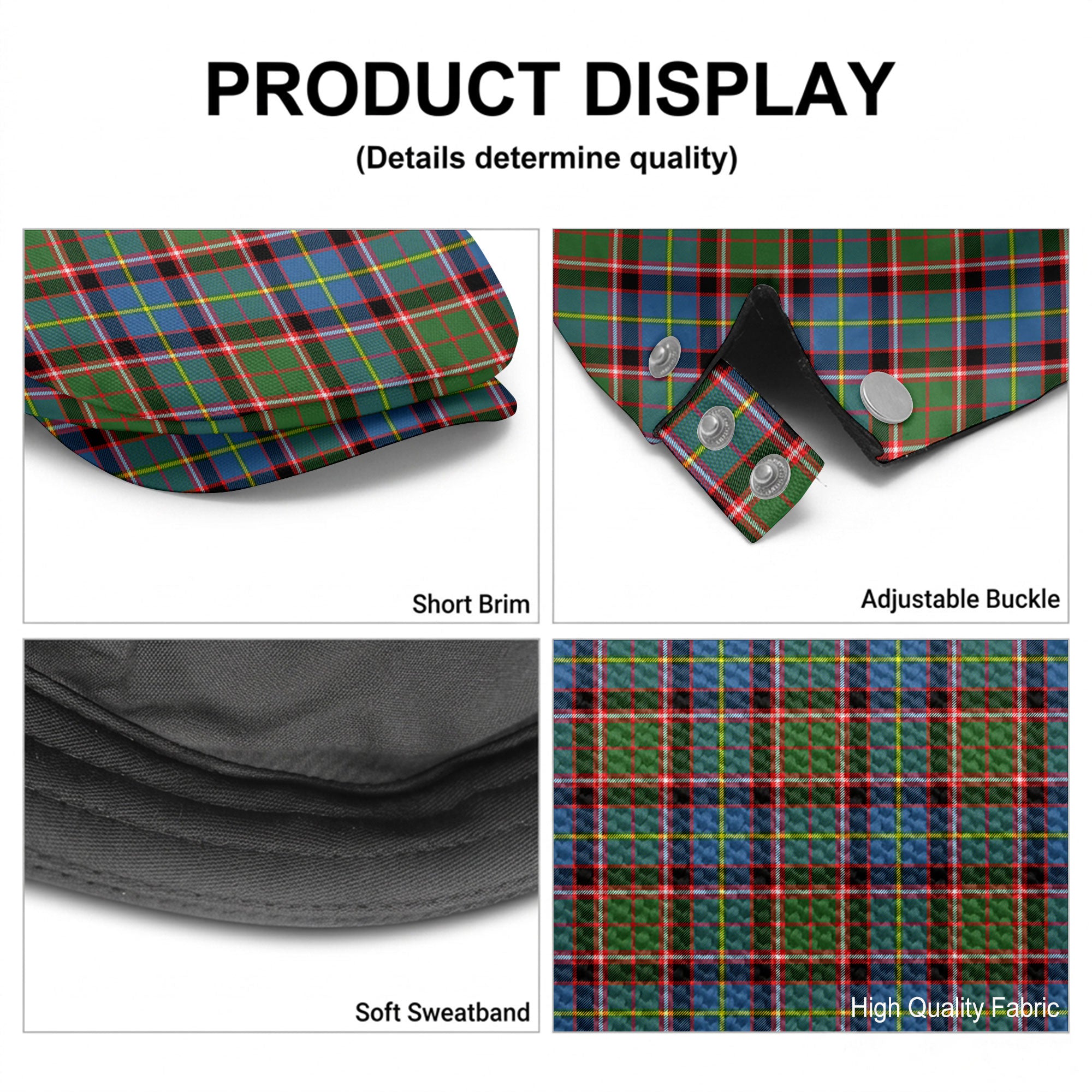 Stirling (of Keir) Tartan Flat Caps