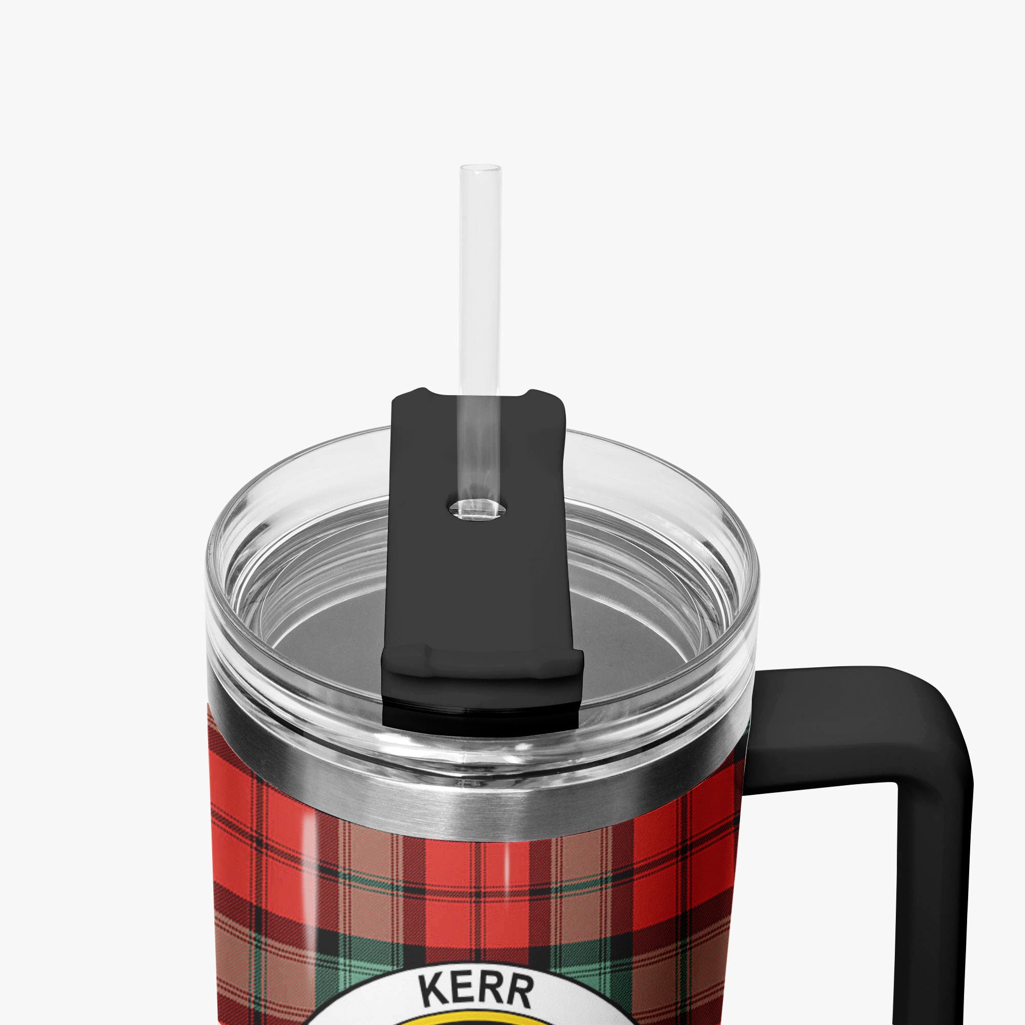 Kerr Ancient Tartan Crest 40 oz Insulated Tumbler with Handle