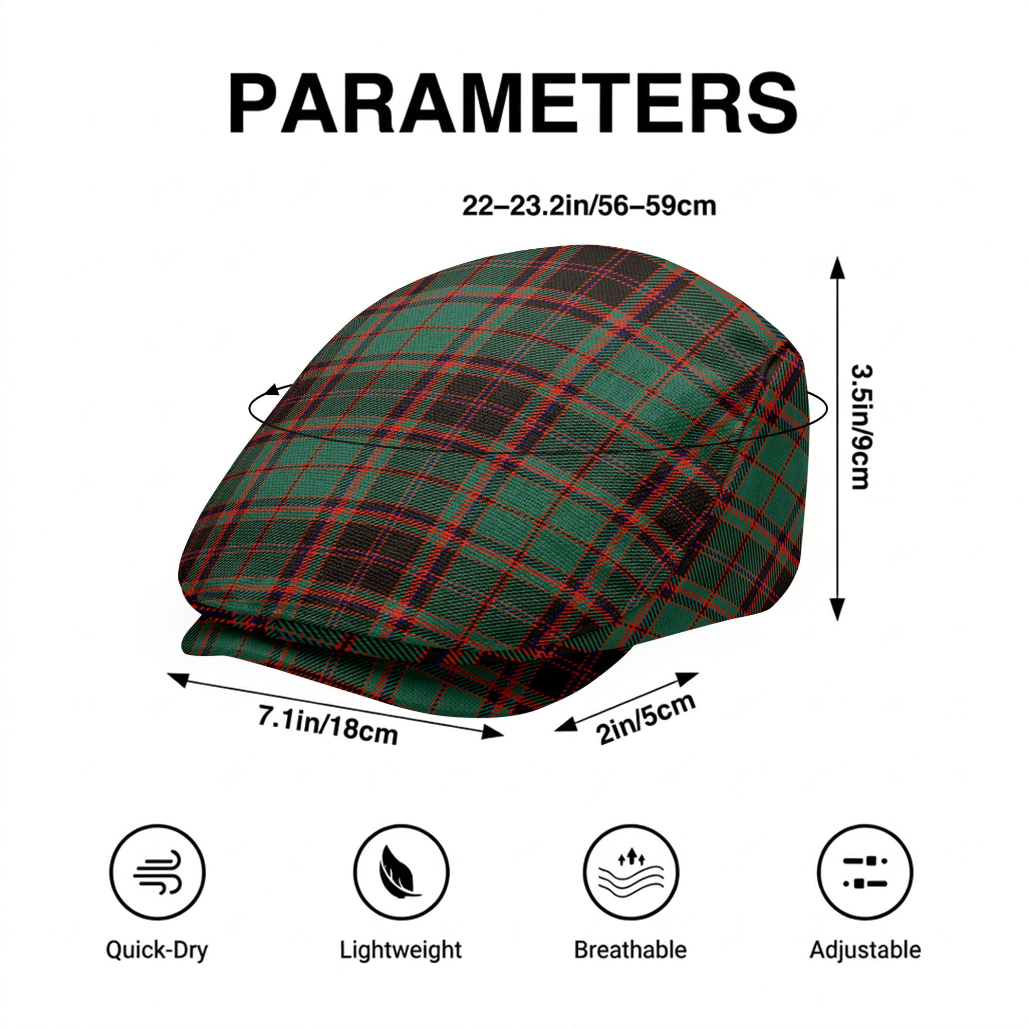 Buchan Ancient Tartan Flat Caps