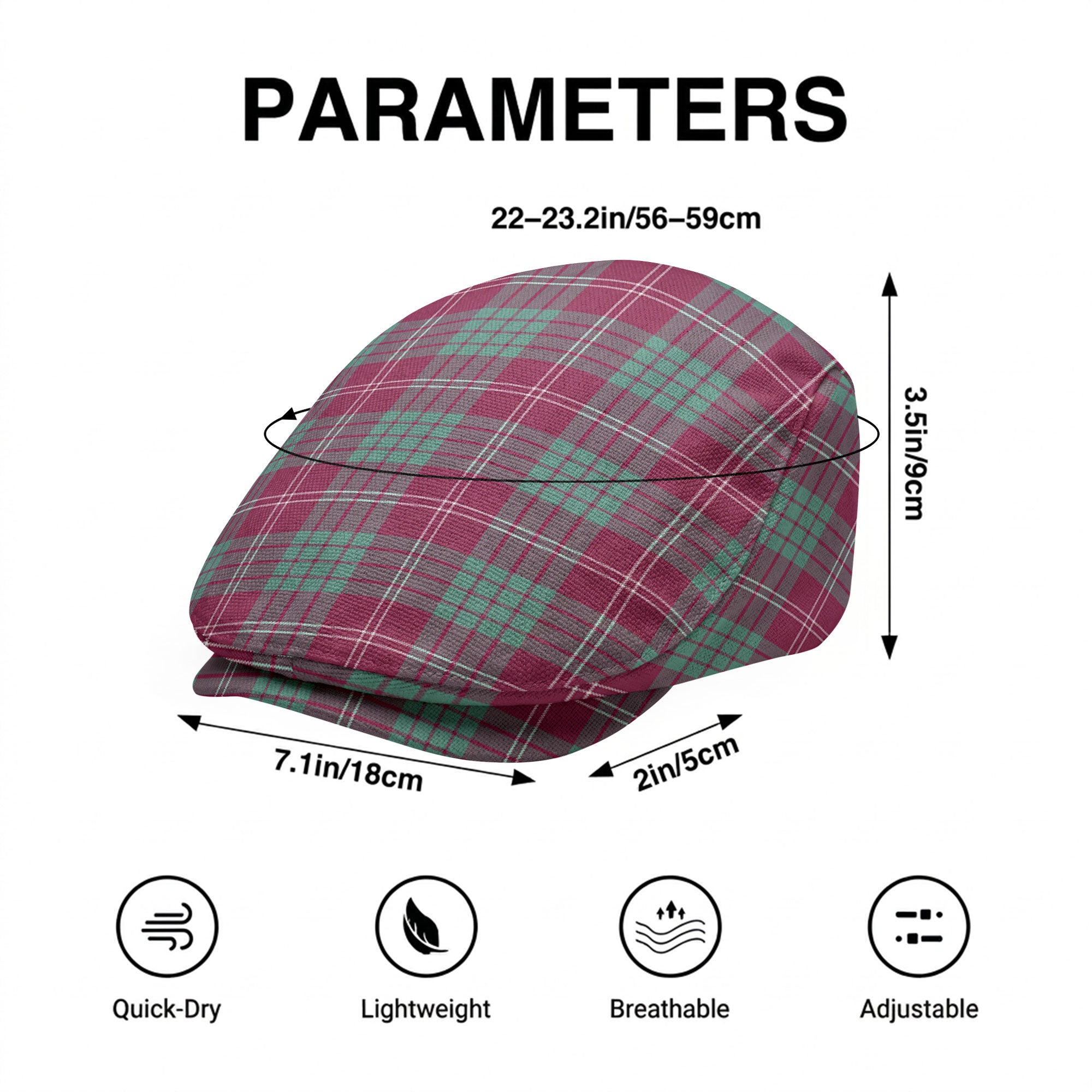 Crawford Ancient Tartan Flat Caps