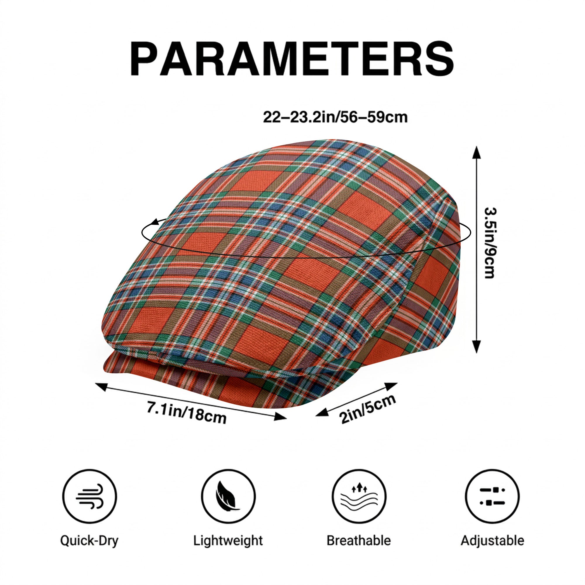 McFarlane Ancient Tartan Flat Caps