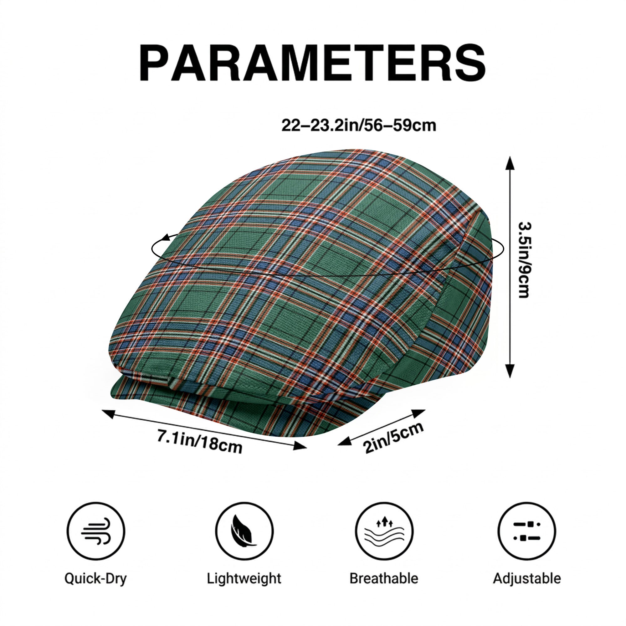 McFarlane Hunting Ancient Tartan Flat Caps