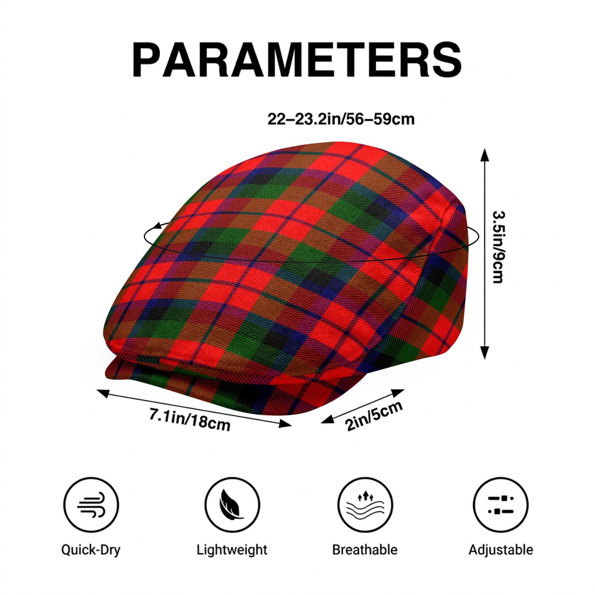 McNaughten Tartan Flat Caps