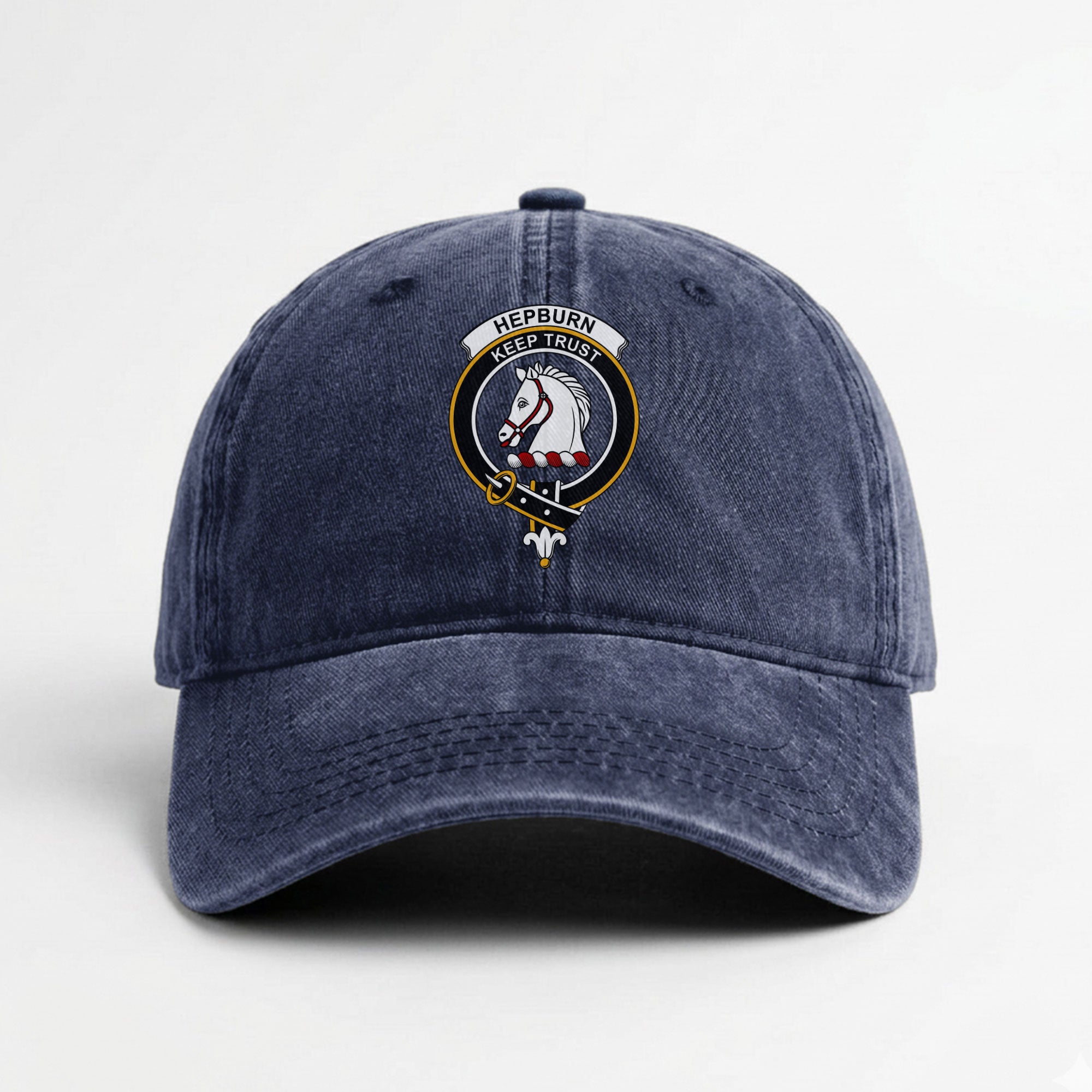 Hepburn Crest Washed Classic Cap
