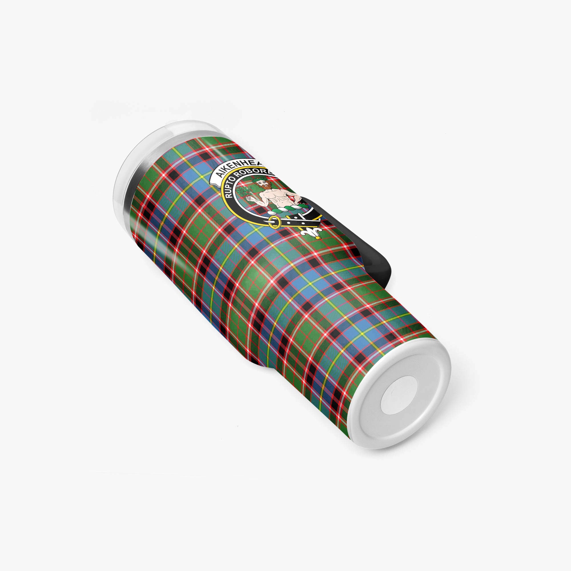 Aikenhead Tartan Crest 40 oz Insulated Tumbler with Handle