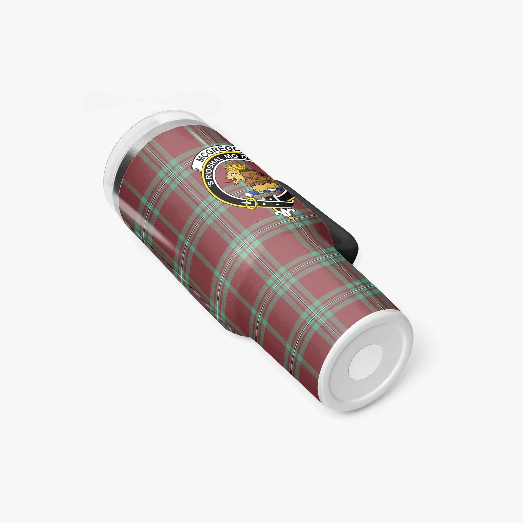 McGregor Hunting Ancient Tartan Crest 40 oz Insulated Tumbler with Handle