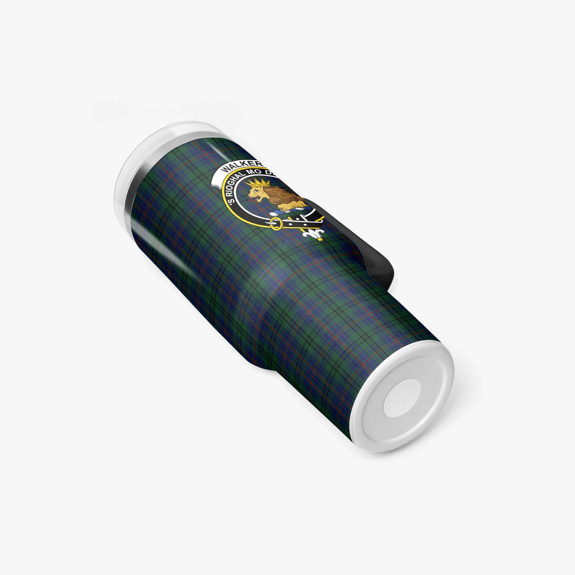 Walker Hunting Tartan Crest 40 oz Insulated Tumbler with Handle