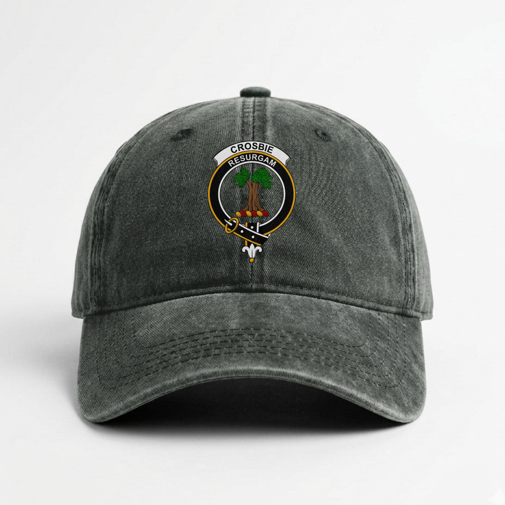 Crosbie Crest Washed Classic Cap