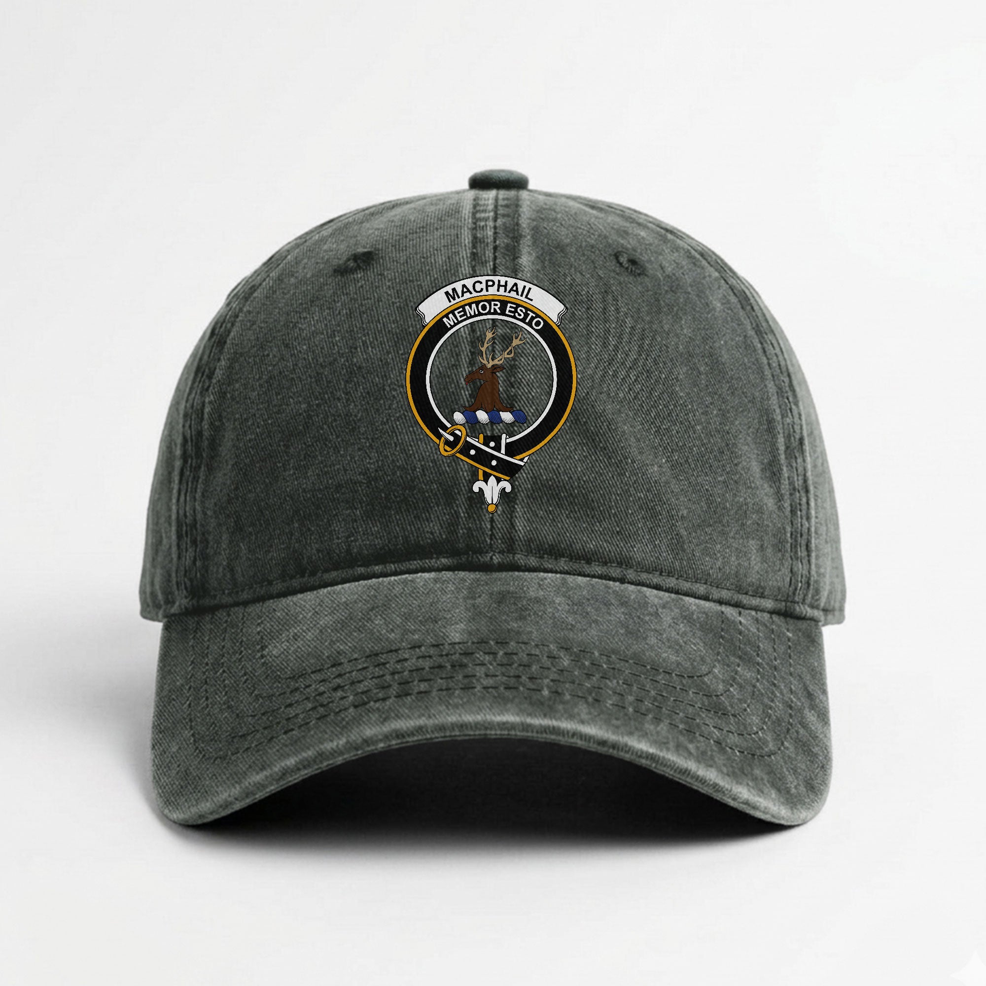 MacPhail Crest Washed Classic Cap
