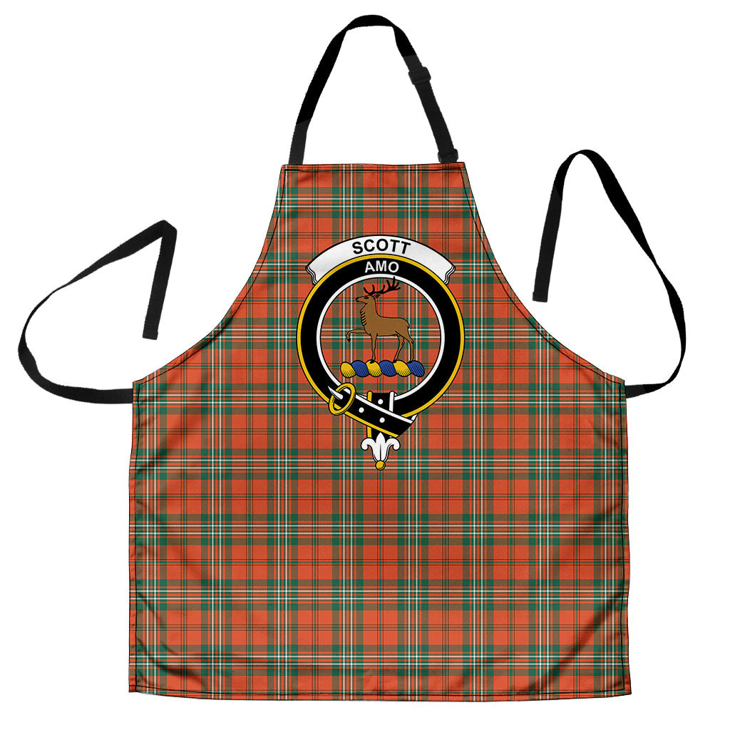 Scott Ancient Tartan Crest Apron