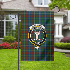 Cathcart Tartan Crest Garden Flag