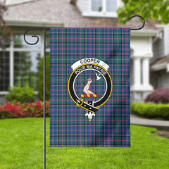 Cooper Ancient Tartan Crest Garden Flag