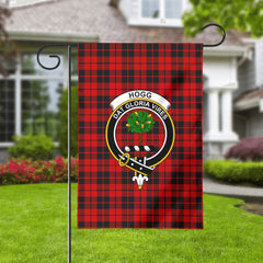 Hogg Tartan Crest Garden Flag