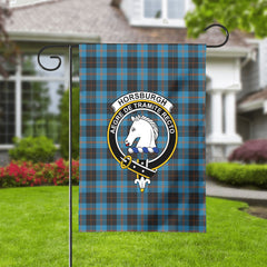 Horsburgh Tartan Crest Garden Flag