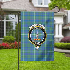 MacIntyre Hunting Ancient Tartan Crest Garden Flag