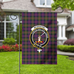 McBrayne Tartan Crest Garden Flag