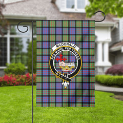 McDonald Ancient Tartan Crest Garden Flag