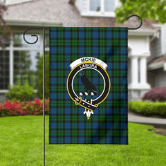 McKie Tartan Crest Garden Flag
