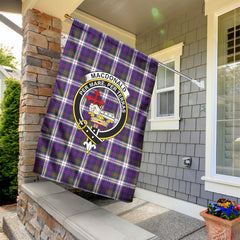 MacDonald Dress Modern Tartan Crest Garden Flag