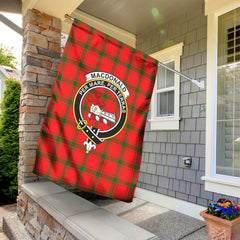 MacDonald of Sleat Tartan Crest Garden Flag